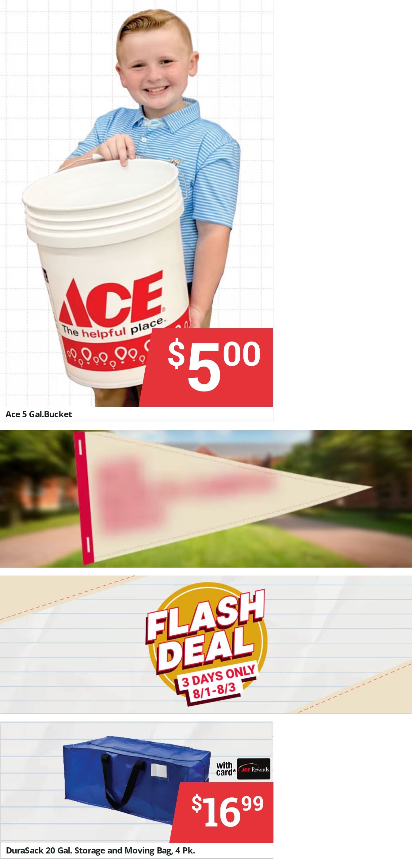 Ace Fix It (Tyrone, PA) Weekly Ad August 1 - 31, 2026