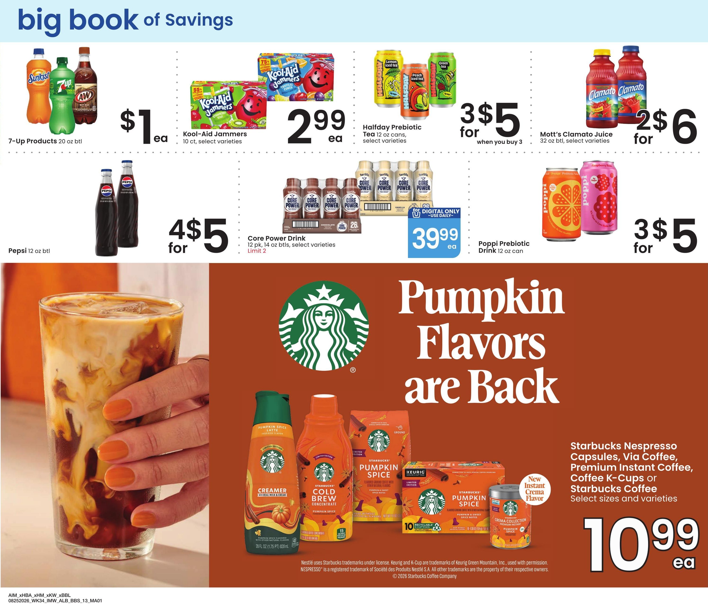 Albertsons (Elko-Ruby Valley Area, NV) Big Book of Savings Weekly Ad August 25 - September 28, 2026