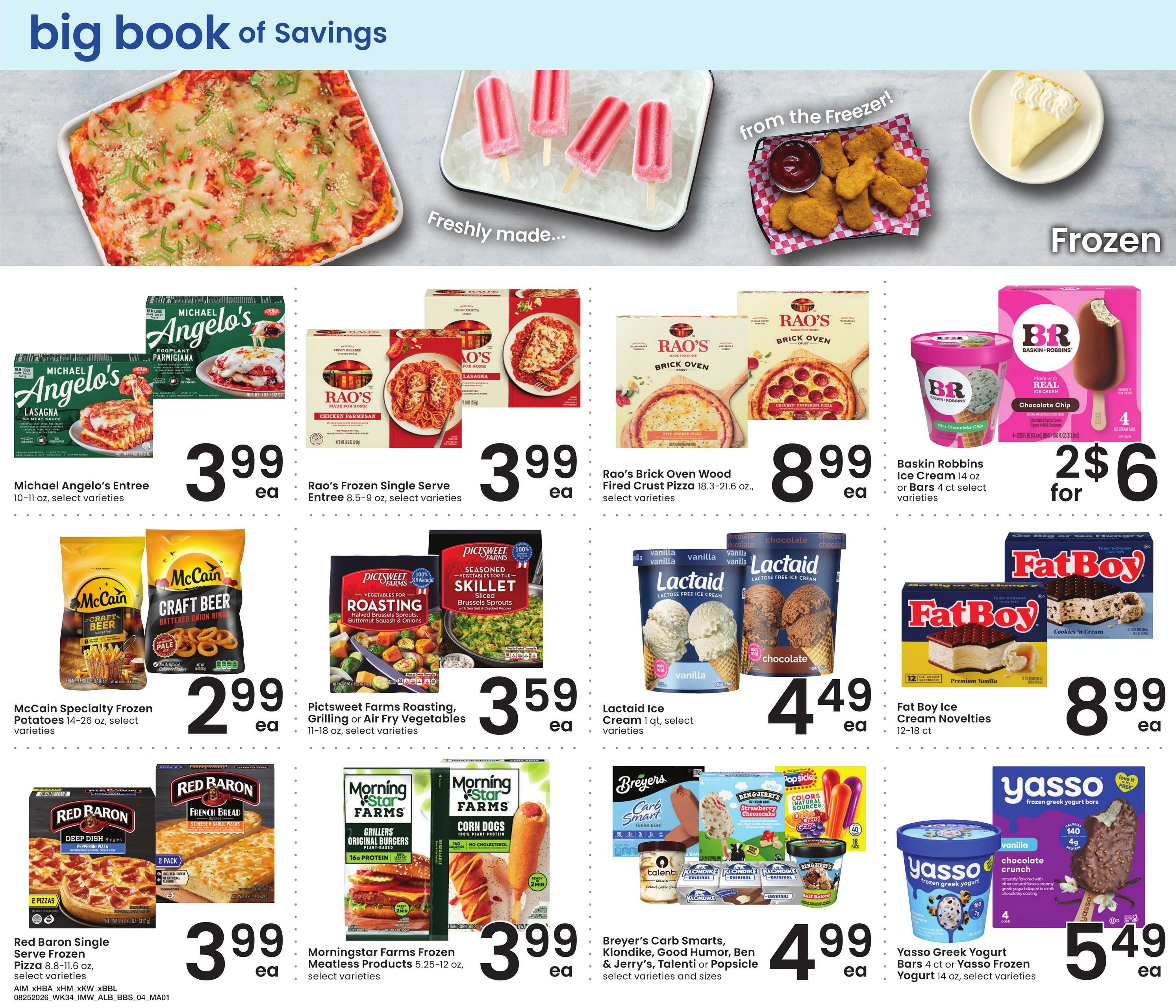 Albertsons (Elko-Ruby Valley Area, NV) Big Book of Savings Weekly Ad August 25 - September 28, 2026