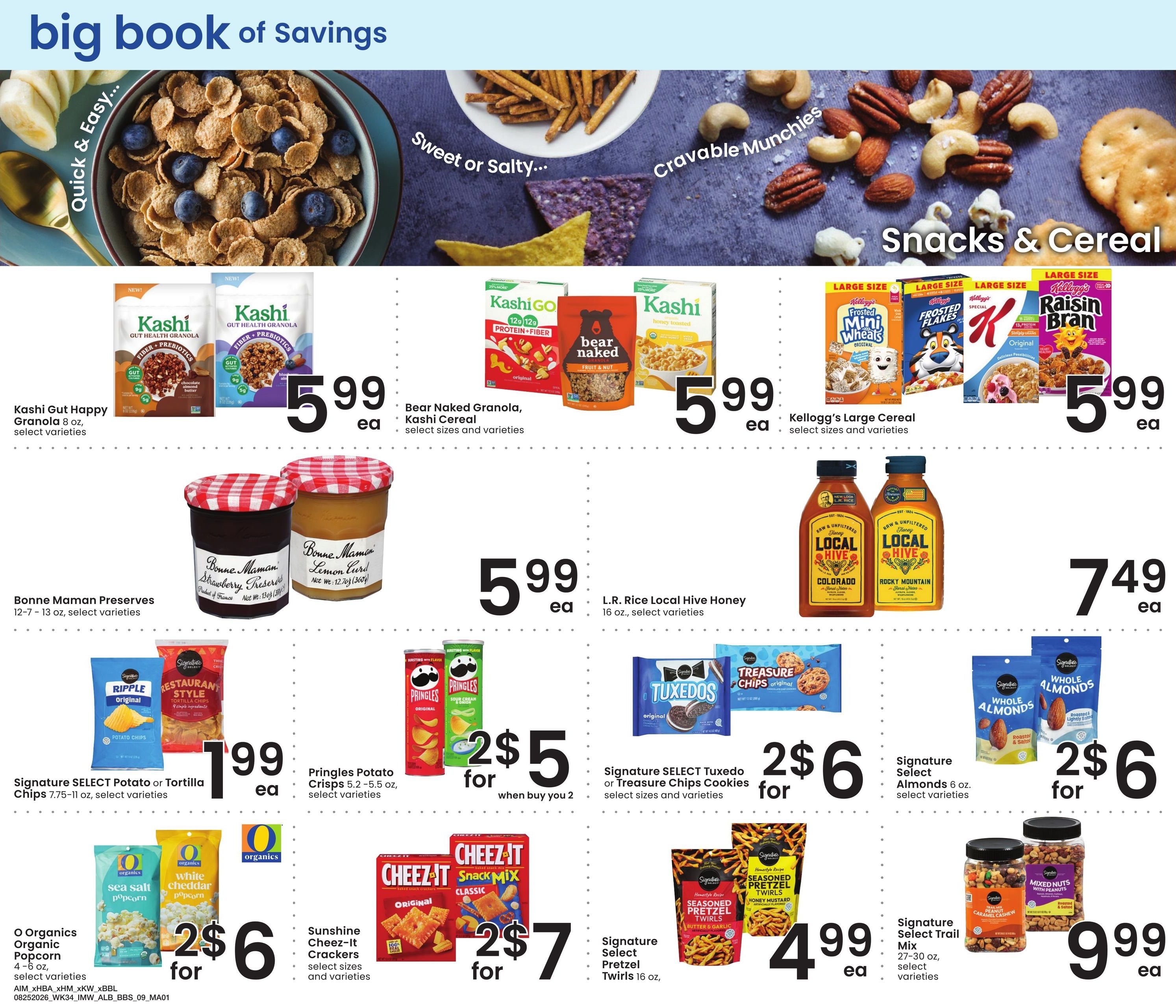 Albertsons (Elko-Ruby Valley Area, NV) Big Book of Savings Weekly Ad August 25 - September 28, 2026