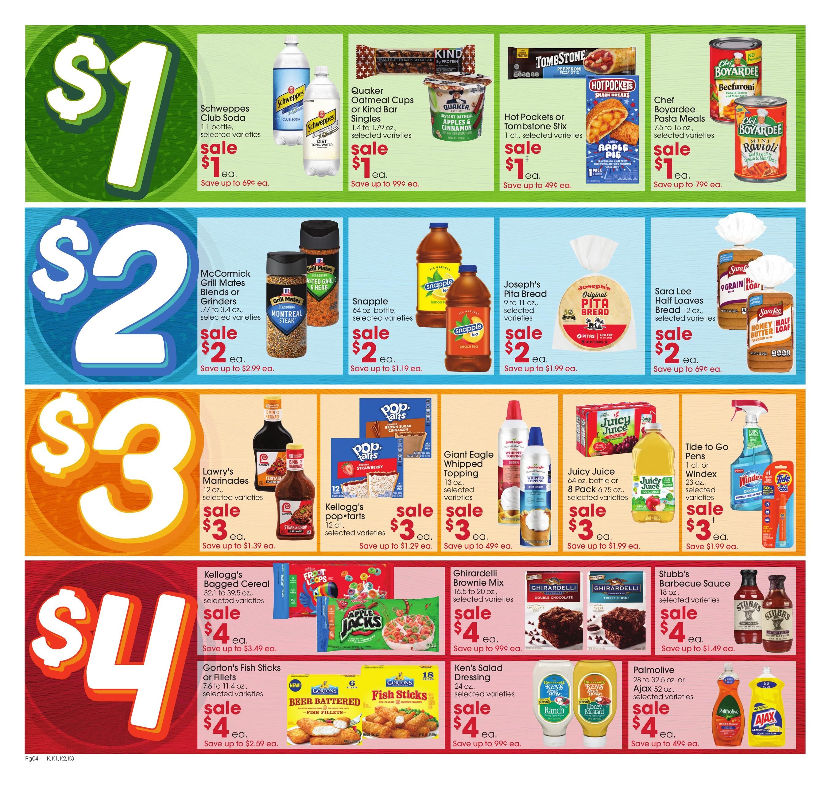 Giant Eagle (Kimbolton-Massillon Area, OH) Weekly Ad August 27 - September 2, 2026