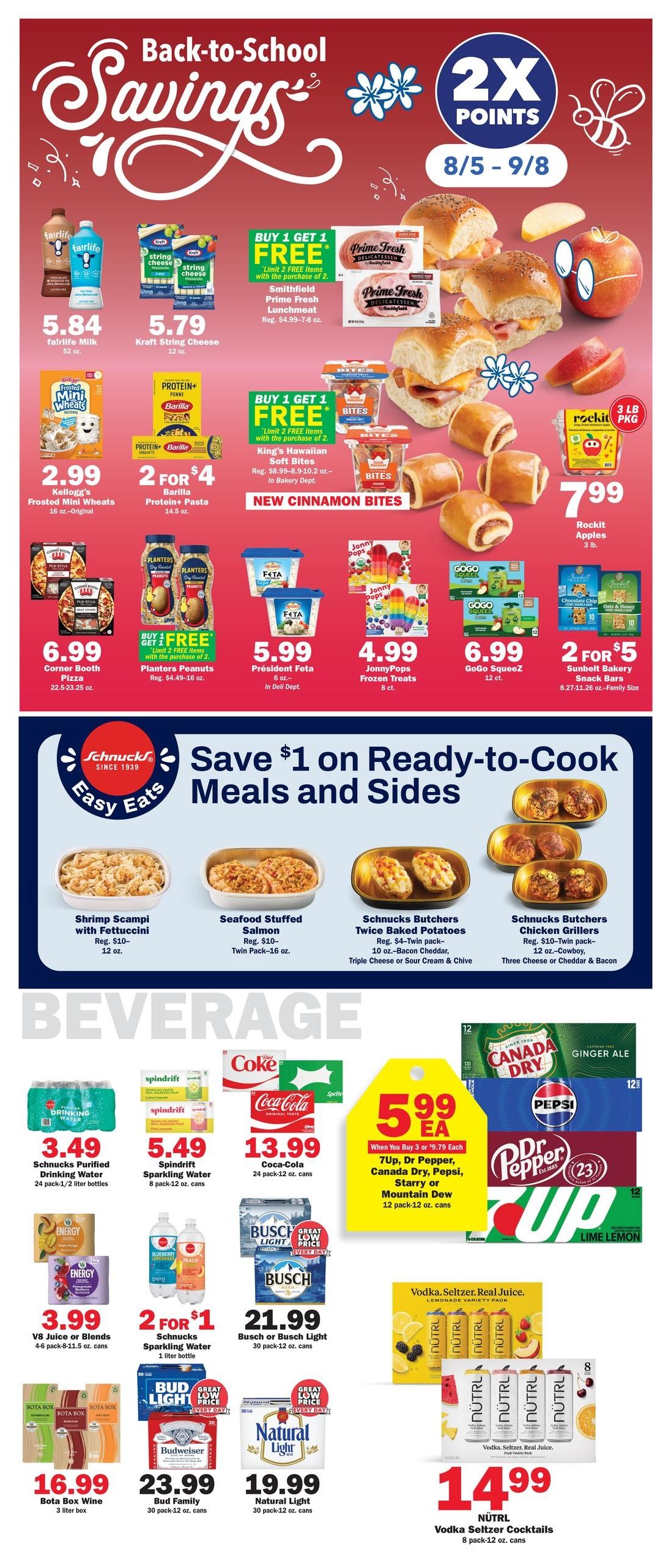 Schnucks (Kelso–Cape Girardeau Area, IL–MO) Weekly Print Weekly Ad August 26 - September 1, 2026