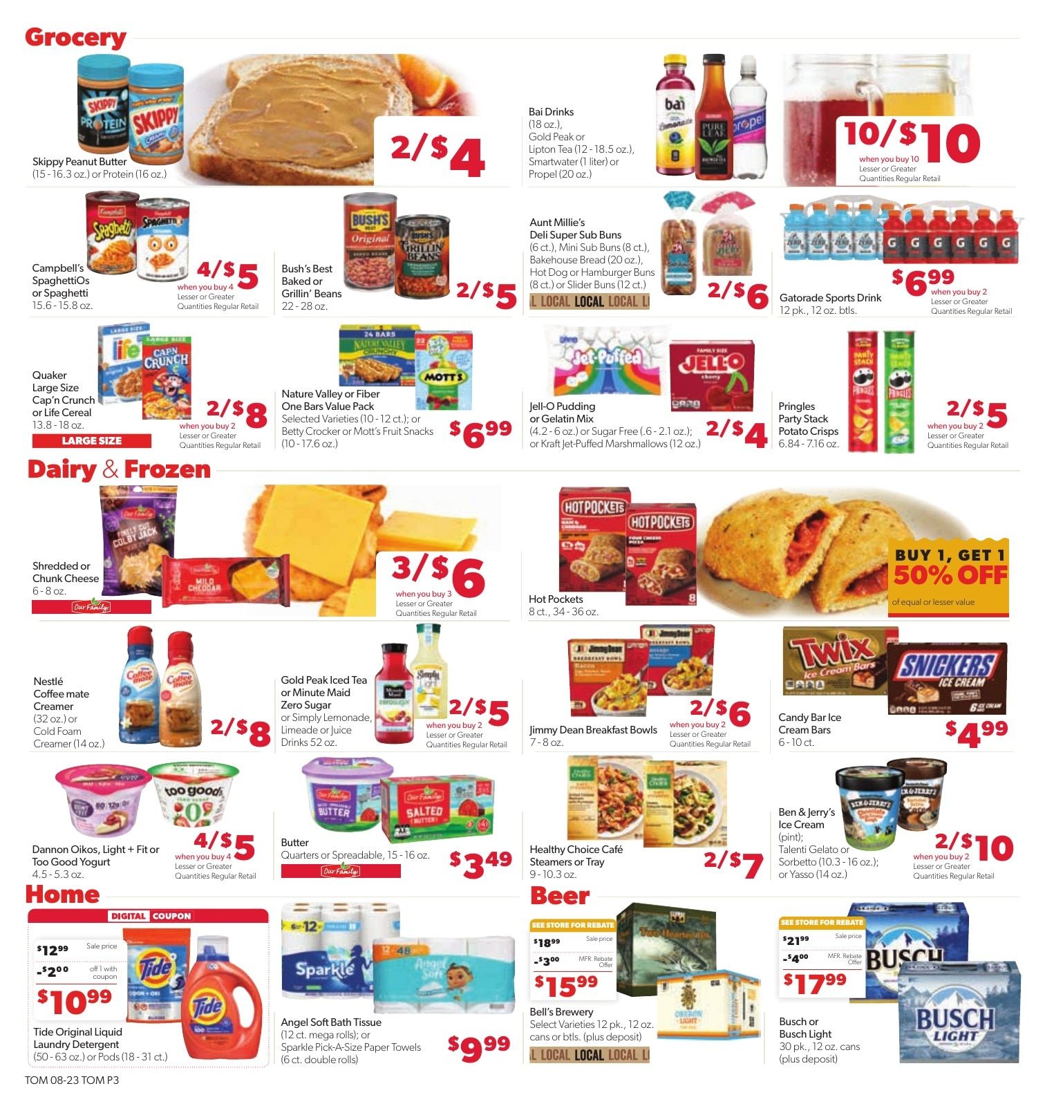 Tom's Food Center (Okemos, MI) Weekly Ad August 23 - 29, 2026