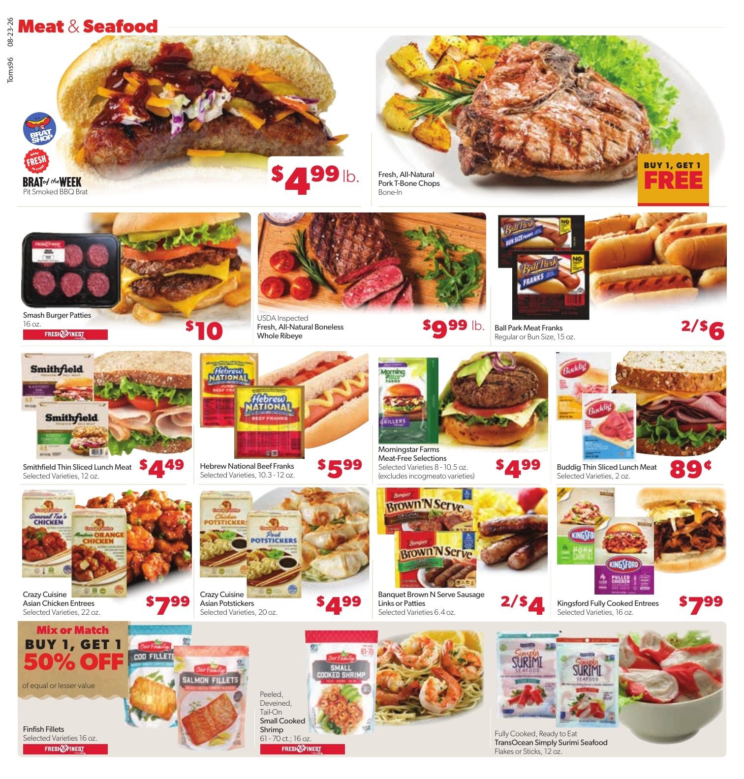 Tom's Food Center (Portland, MI) Weekly Ad August 23 - 29, 2026