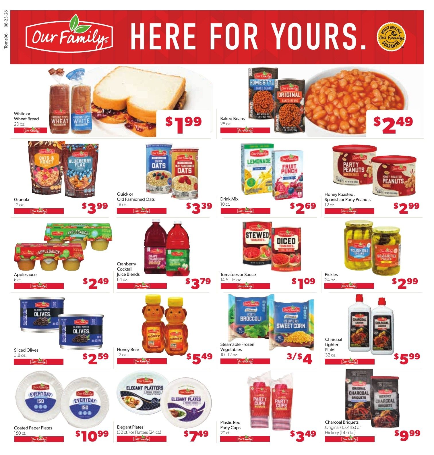 Tom's Food Center (Portland, MI) Weekly Ad August 23 - 29, 2026