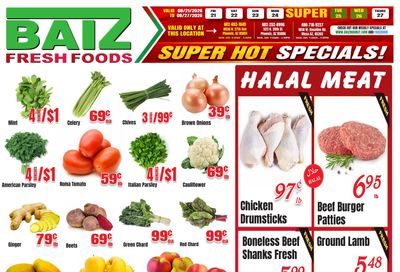 Baiz Market Weekly Ad August 21 - 27, 2026