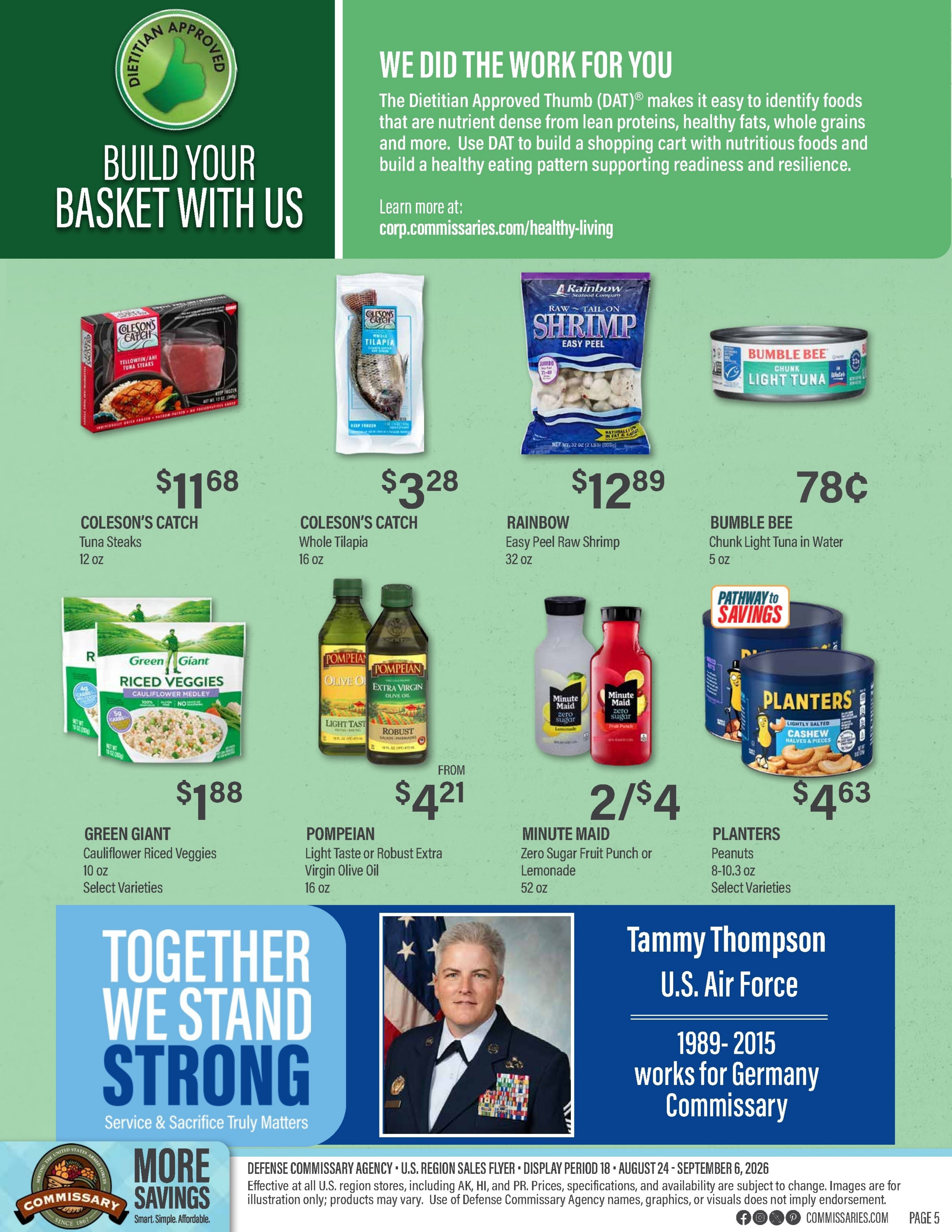 Commissary Store Weekly Ad August 24 - September 6, 2026
