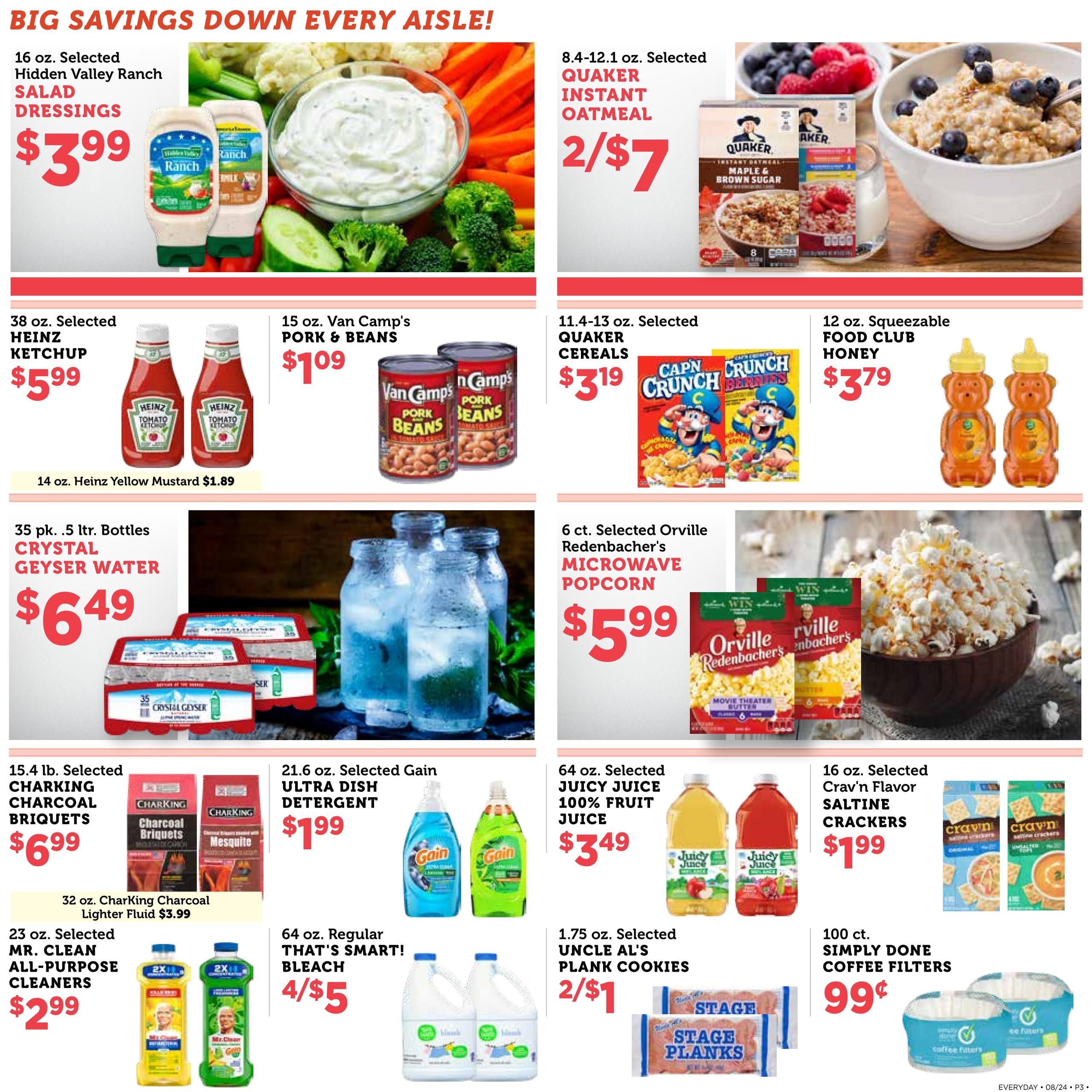 Harvest Supermarket Weekly Ad August 25 - 31, 2026