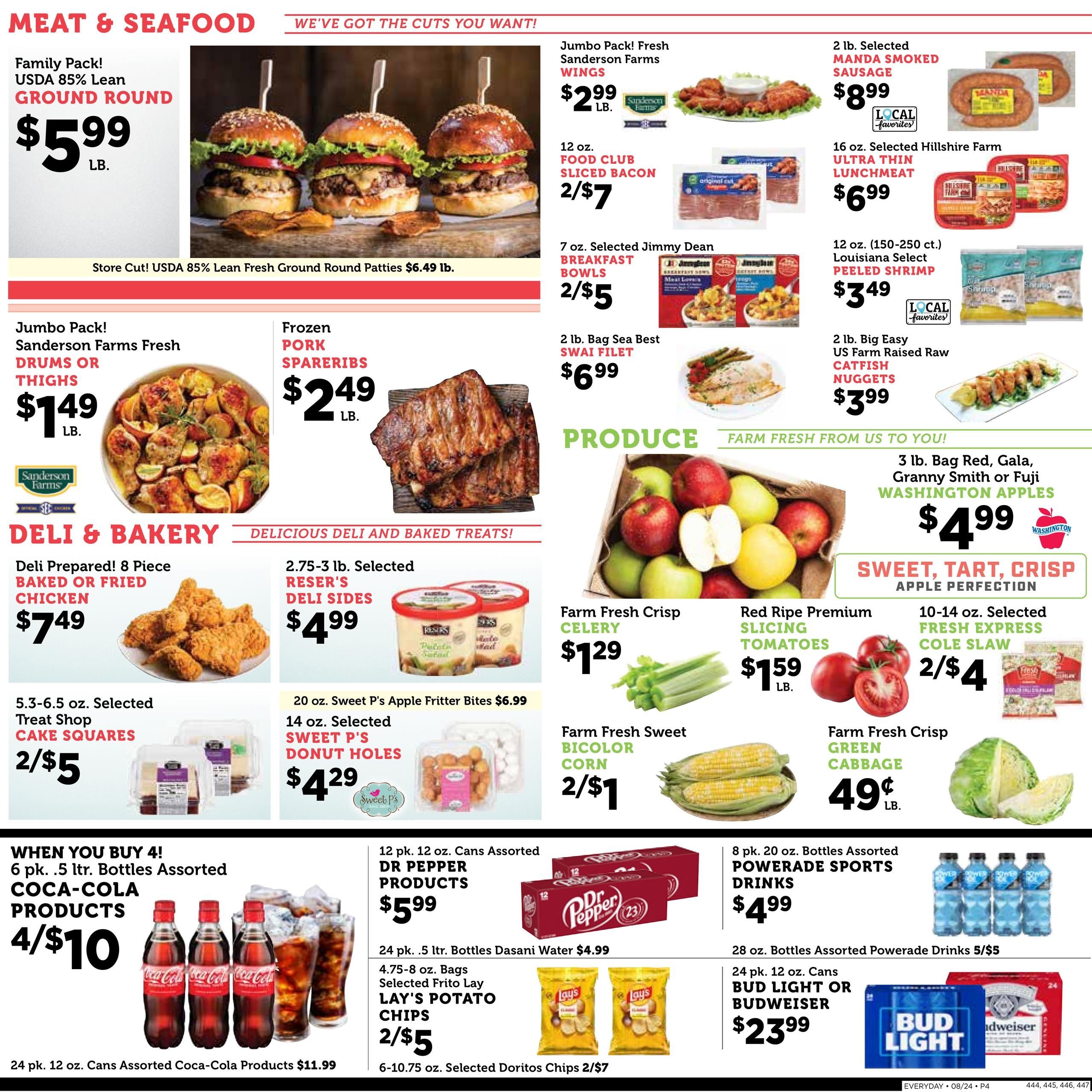 Harvest Supermarket Weekly Ad August 25 - 31, 2026