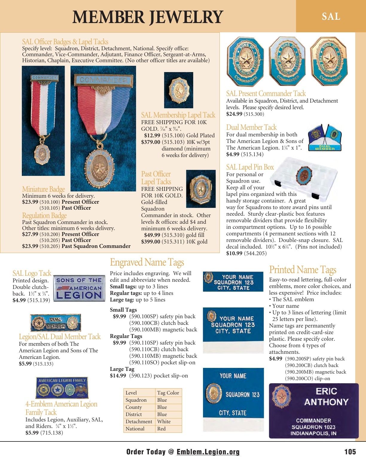 American Legion Flag & Emblem Catalog Weekly Ad January 1 - December 31, 2026