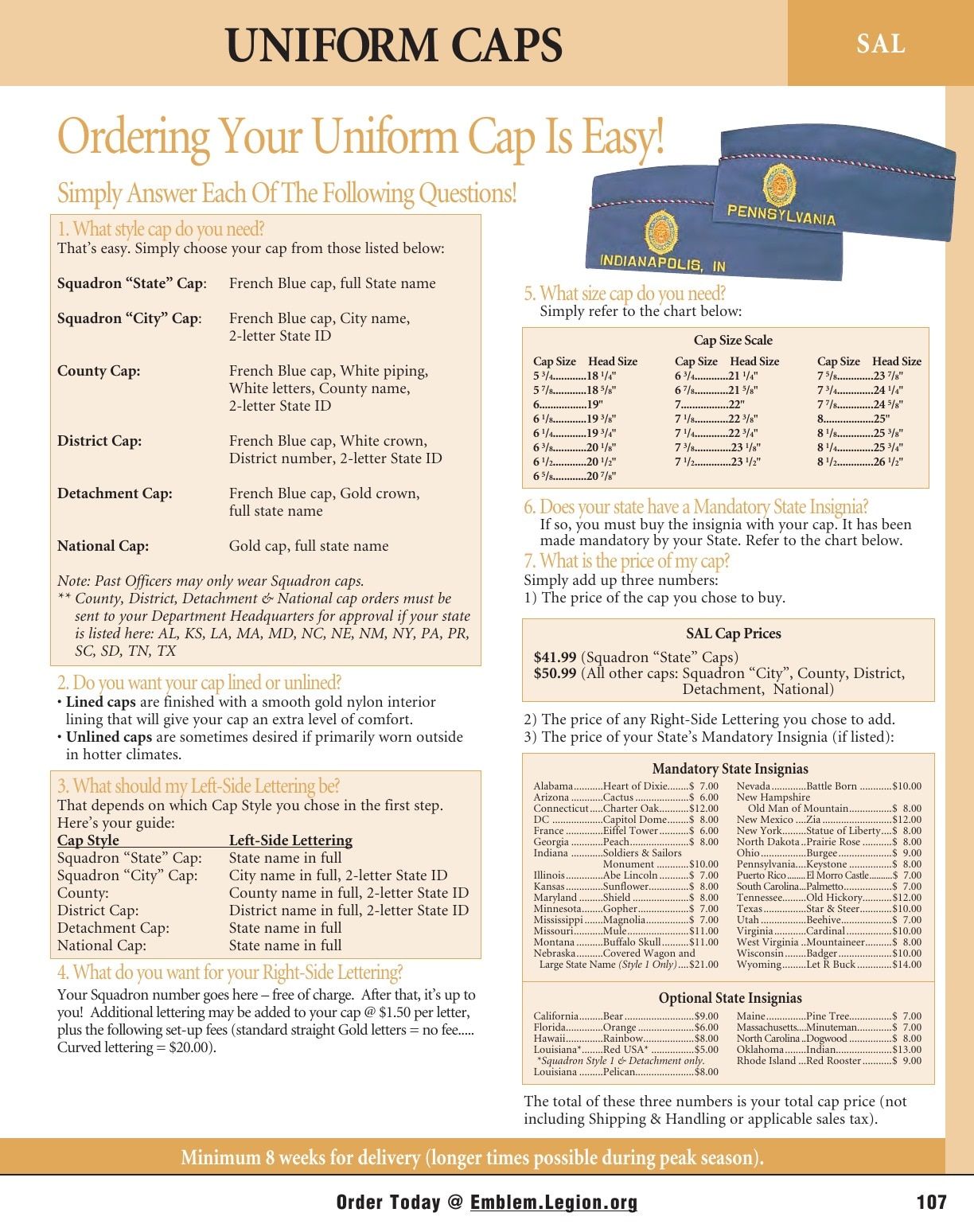 American Legion Flag & Emblem Catalog Weekly Ad January 1 - December 31, 2026