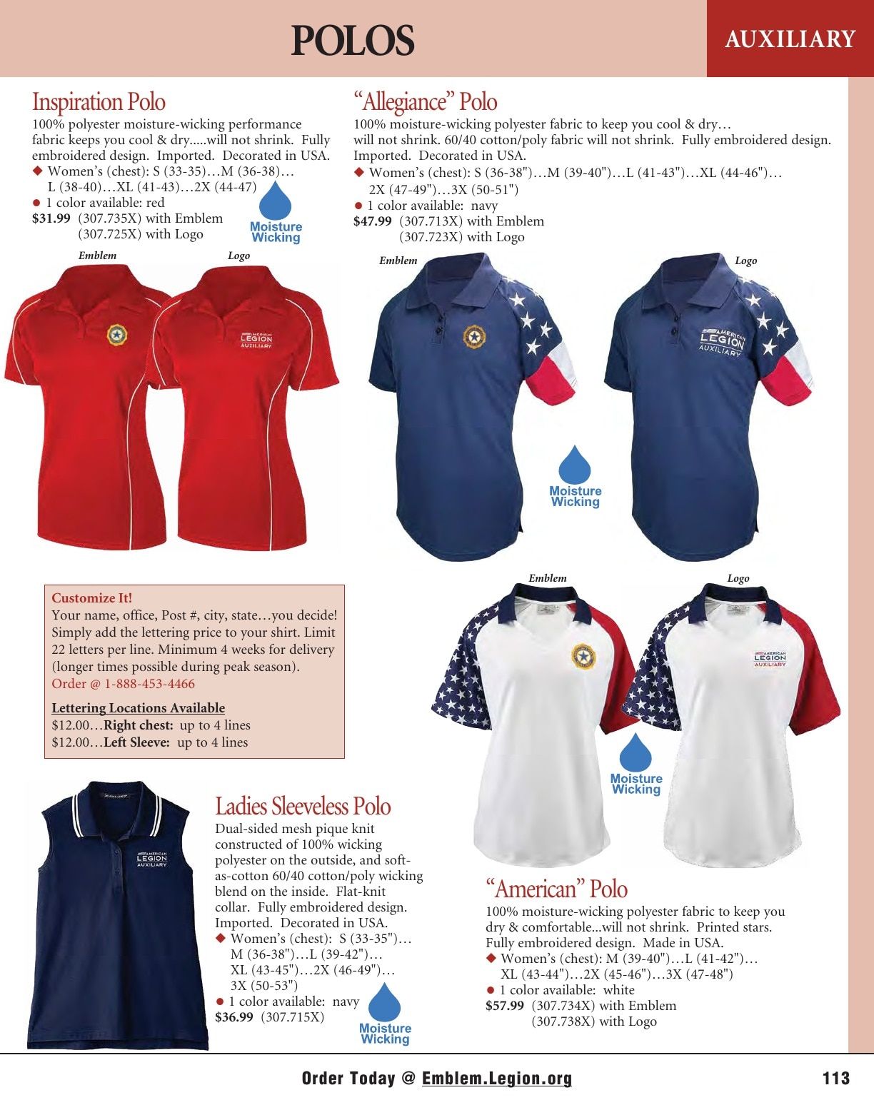 American Legion Flag & Emblem Catalog Weekly Ad January 1 - December 31, 2026