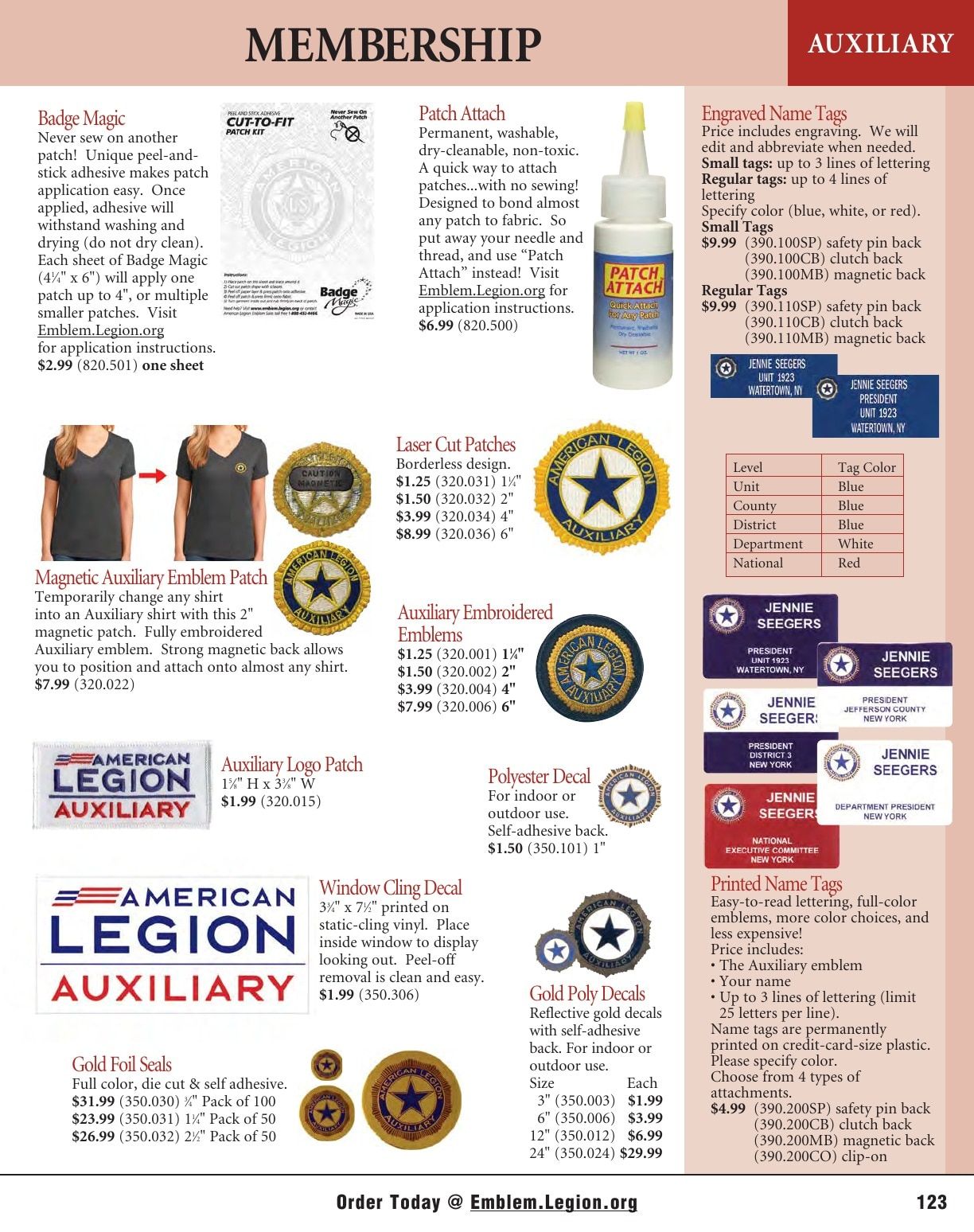 American Legion Flag & Emblem Catalog Weekly Ad January 1 - December 31, 2026