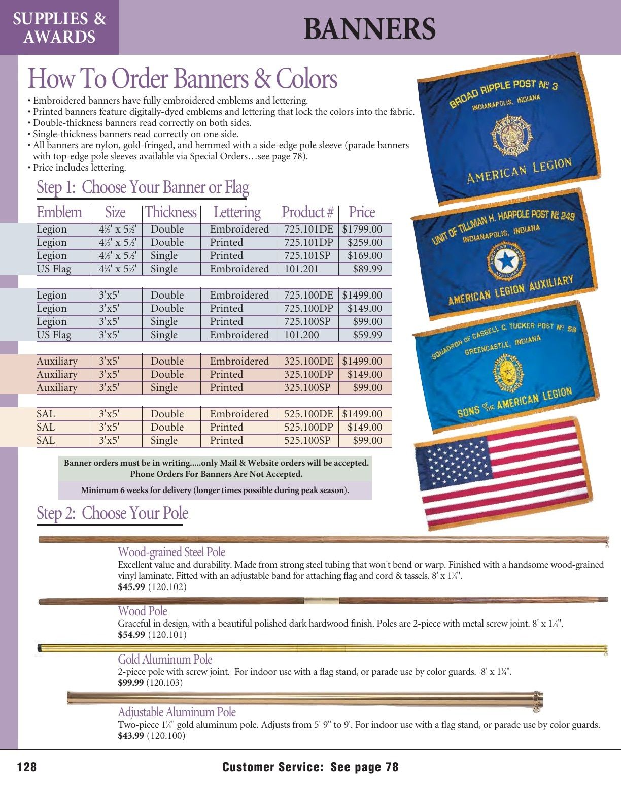 American Legion Flag & Emblem Catalog Weekly Ad January 1 - December 31, 2026
