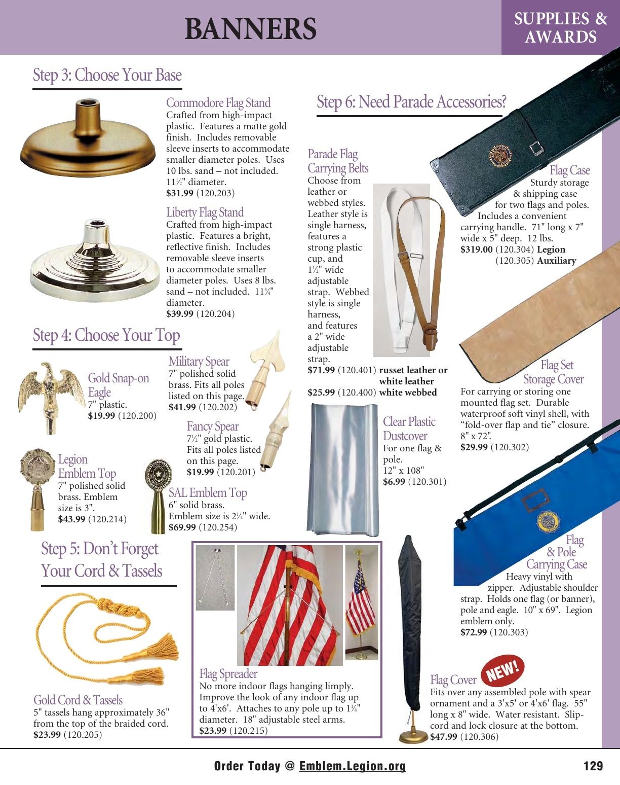 American Legion Flag & Emblem Catalog Weekly Ad January 1 - December 31, 2026