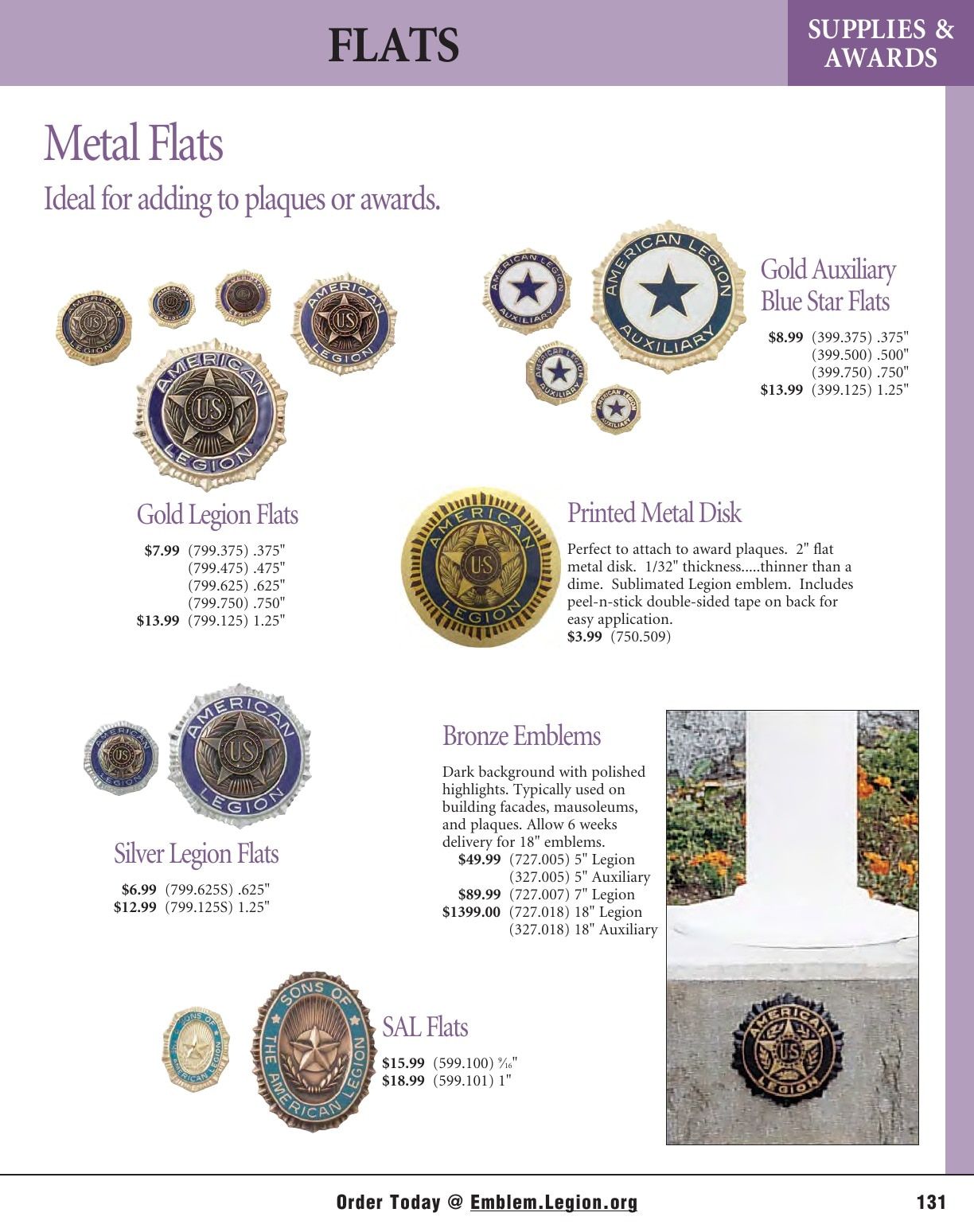 American Legion Flag & Emblem Catalog Weekly Ad January 1 - December 31, 2026