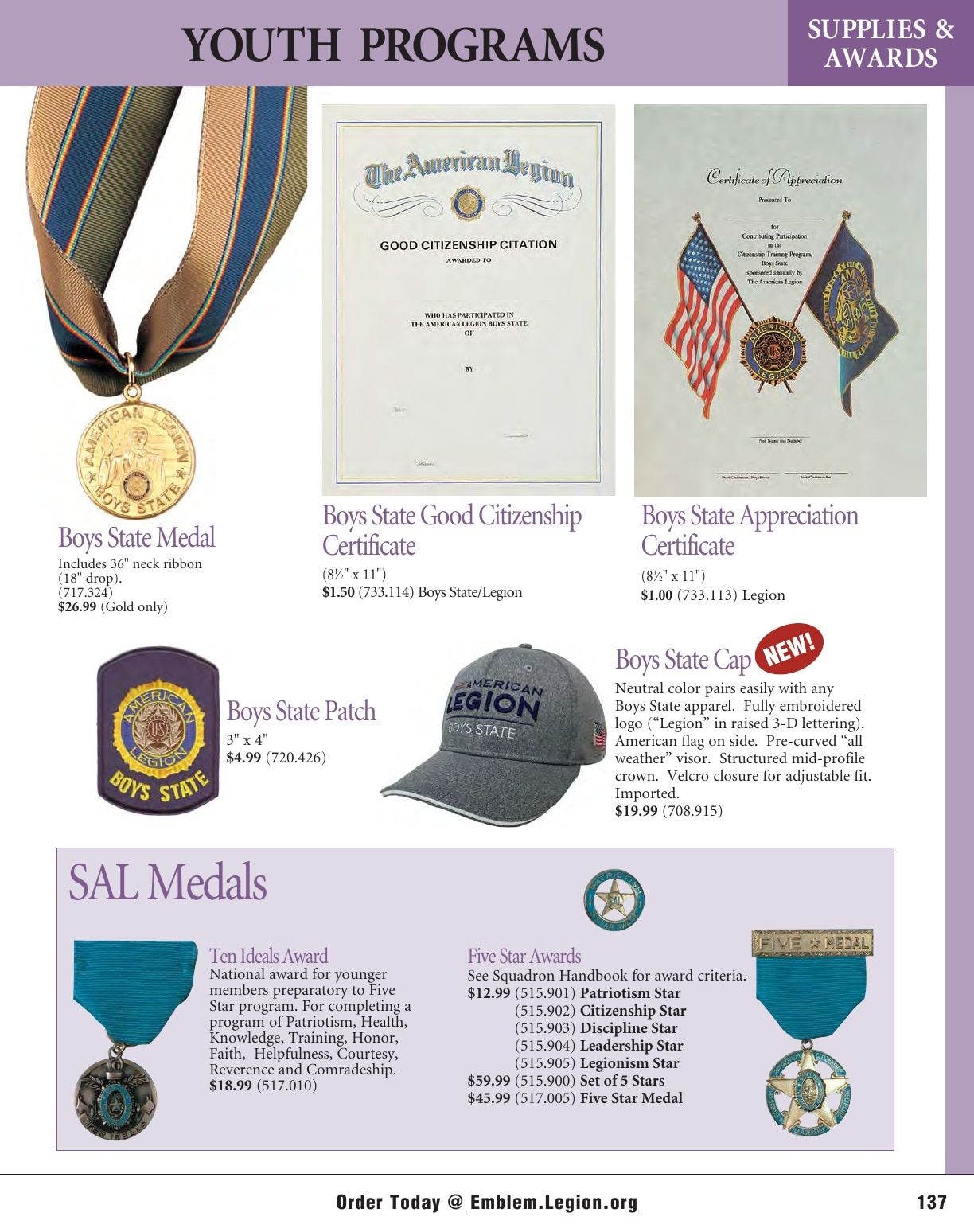 American Legion Flag & Emblem Catalog Weekly Ad January 1 - December 31, 2026