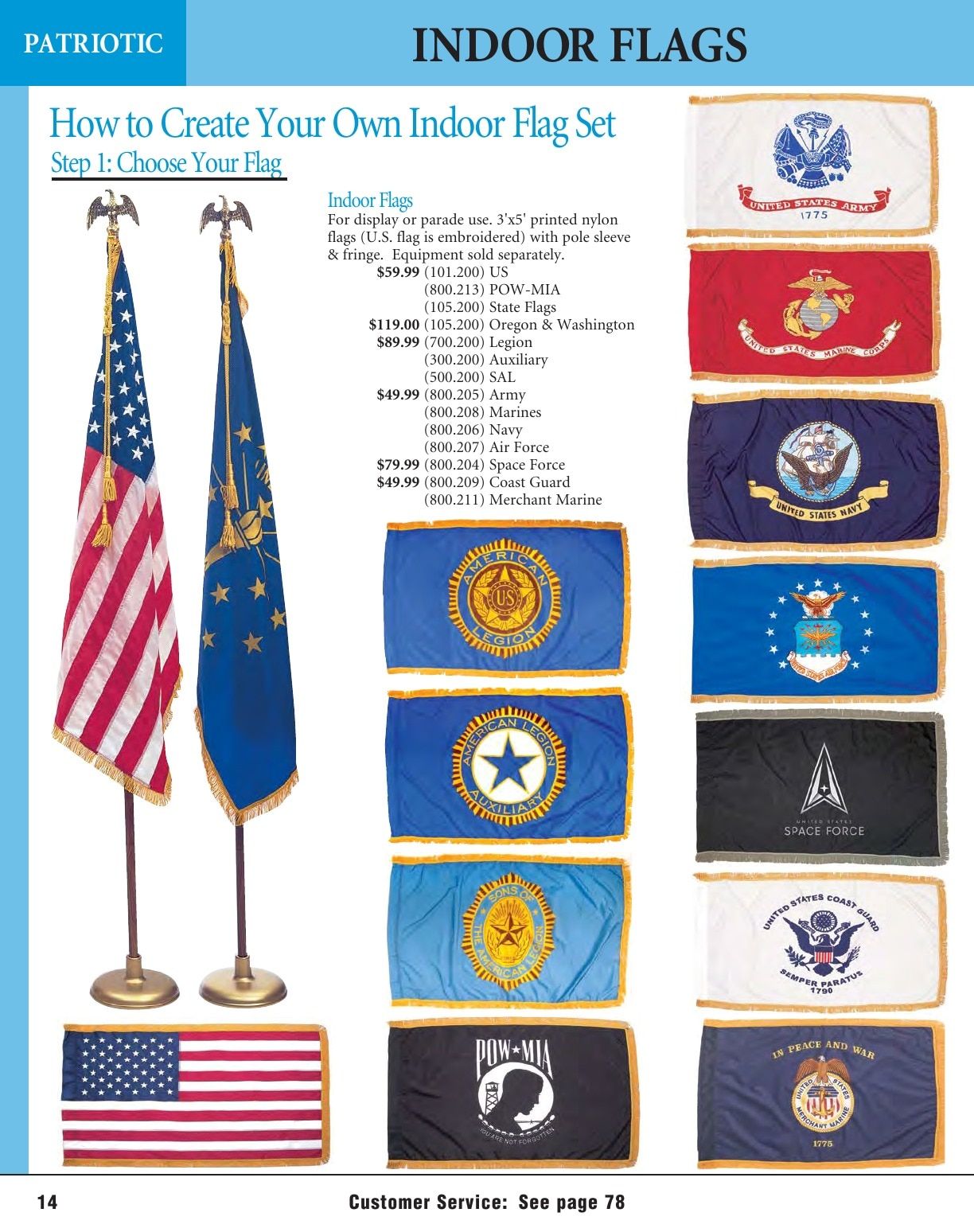 American Legion Flag & Emblem Catalog Weekly Ad January 1 - December 31, 2026