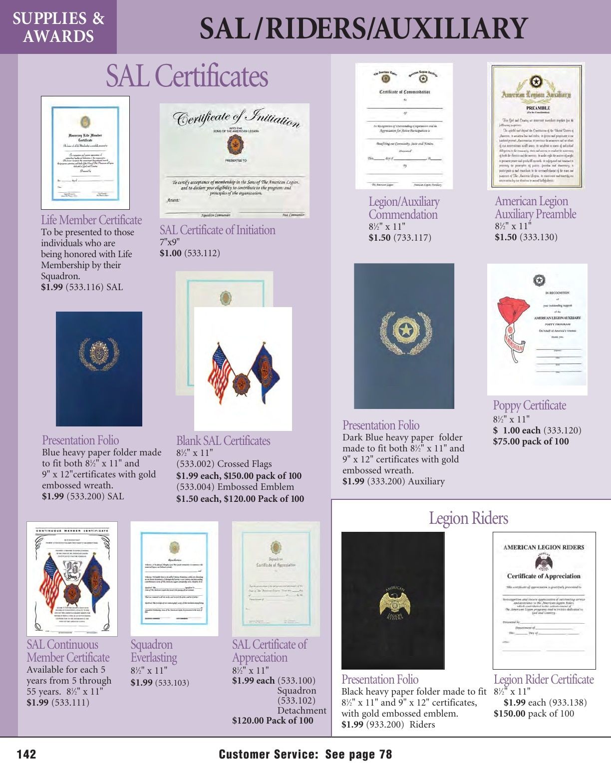American Legion Flag & Emblem Catalog Weekly Ad January 1 - December 31, 2026