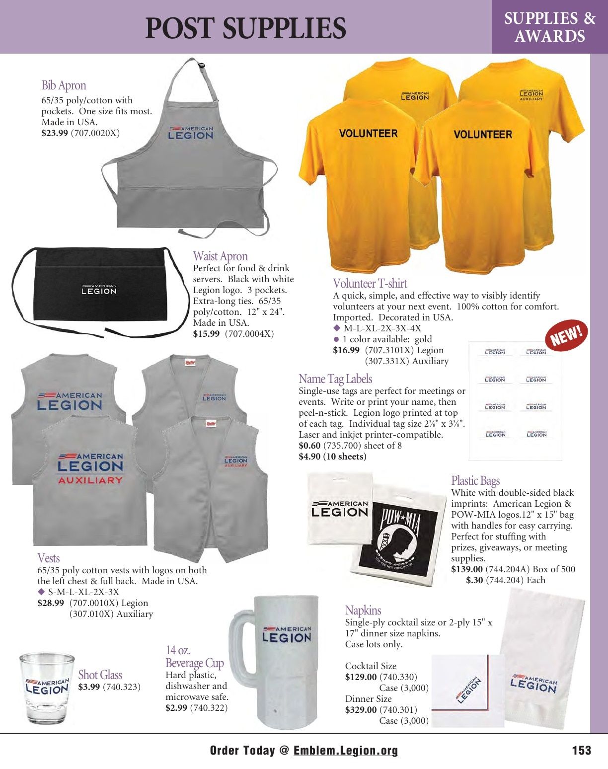 American Legion Flag & Emblem Catalog Weekly Ad January 1 - December 31, 2026