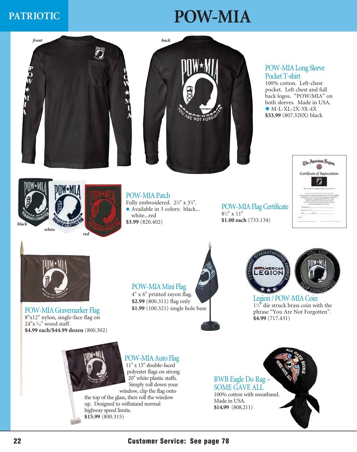 American Legion Flag & Emblem Catalog Weekly Ad January 1 - December 31, 2026