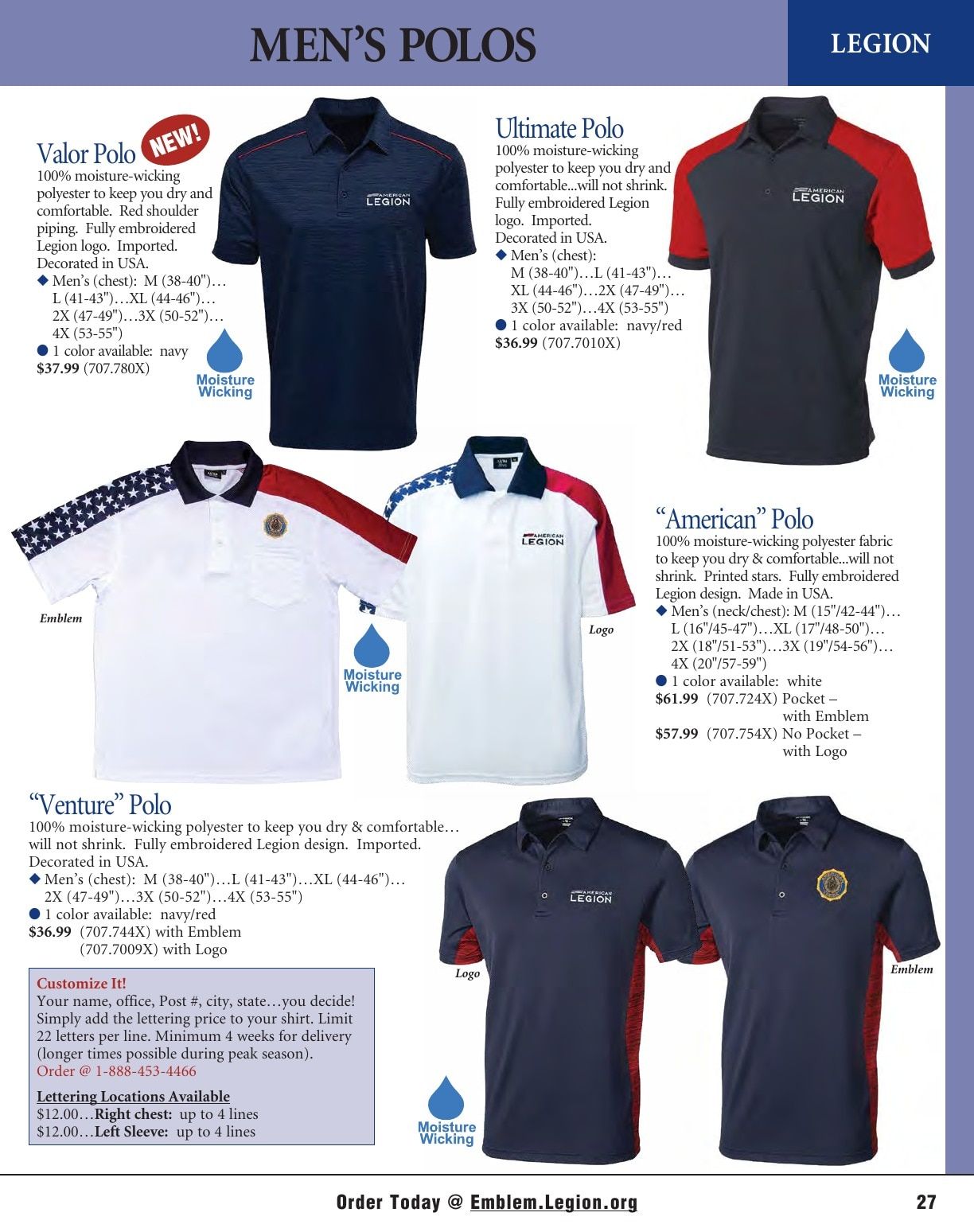 American Legion Flag & Emblem Catalog Weekly Ad January 1 - December 31, 2026