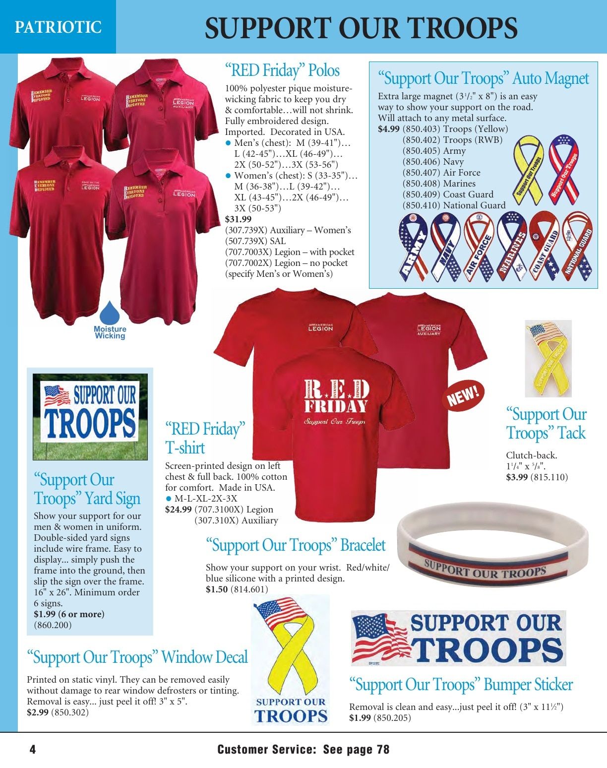 American Legion Flag & Emblem Catalog Weekly Ad January 1 - December 31, 2026