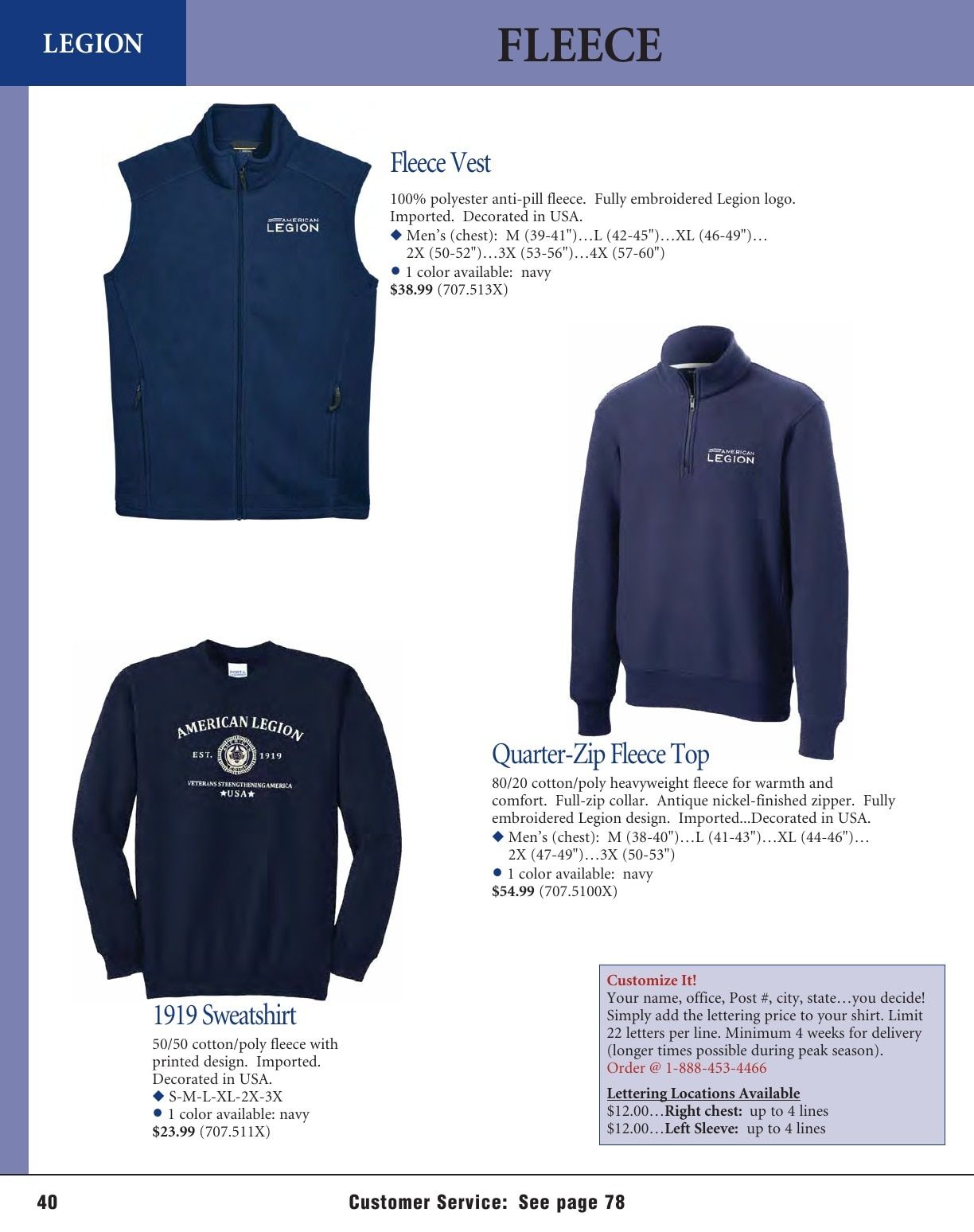 American Legion Flag & Emblem Catalog Weekly Ad January 1 - December 31, 2026