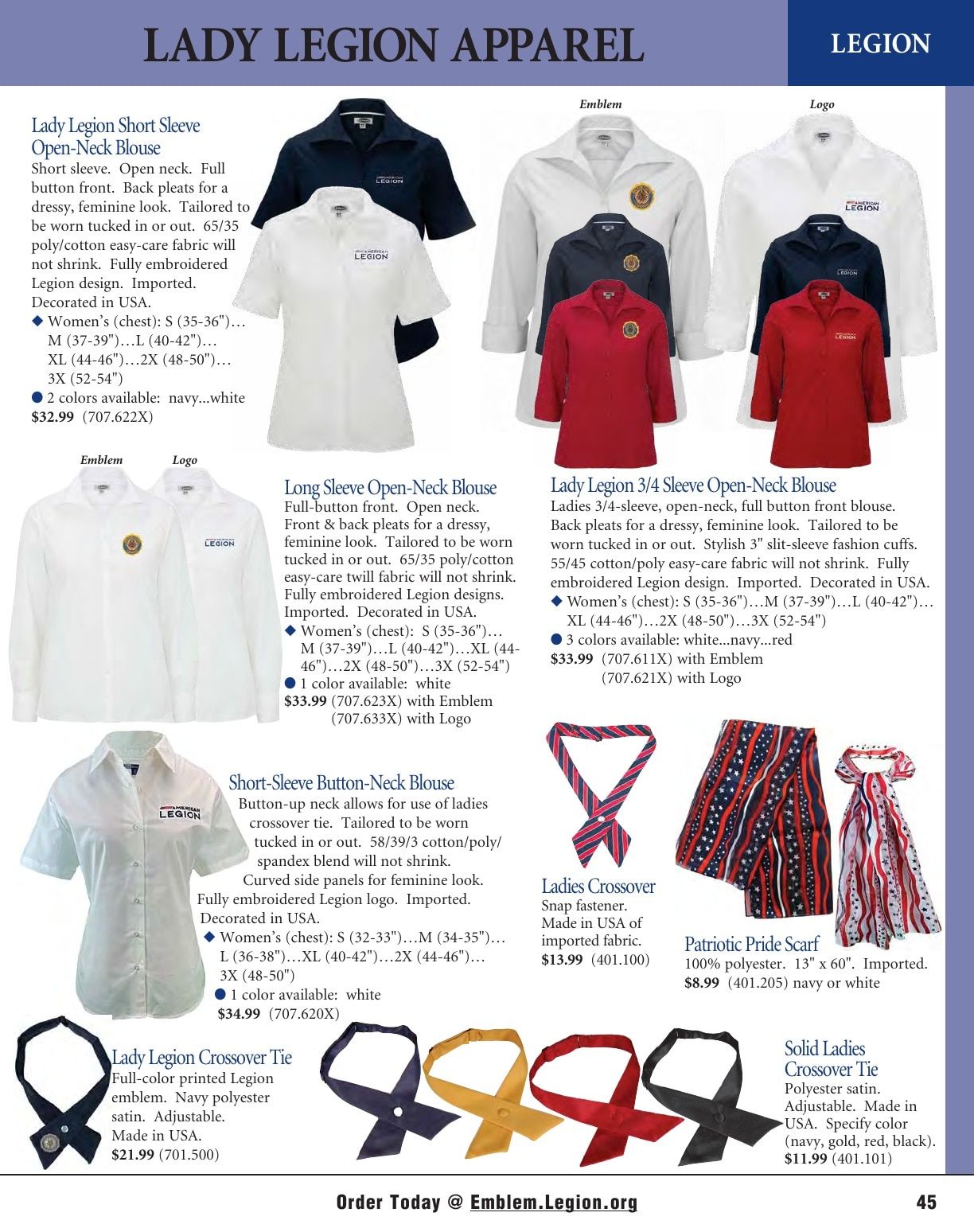 American Legion Flag & Emblem Catalog Weekly Ad January 1 - December 31, 2026