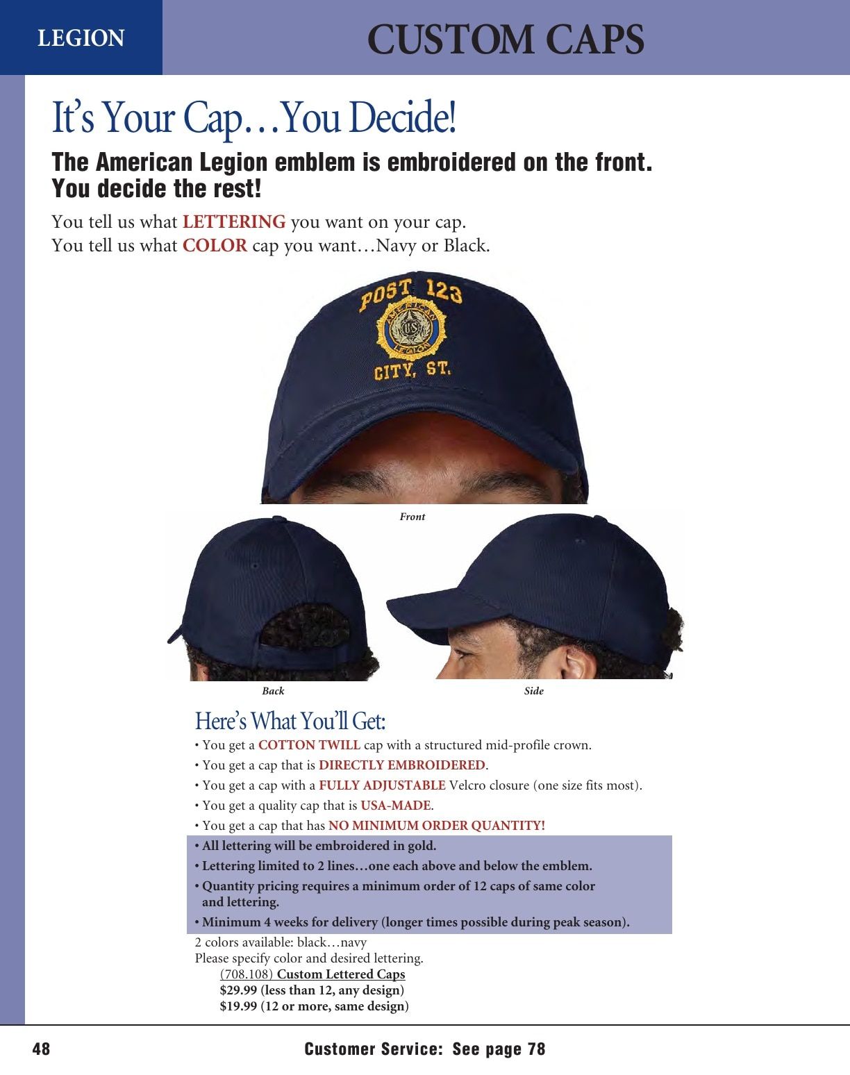American Legion Flag & Emblem Catalog Weekly Ad January 1 - December 31, 2026
