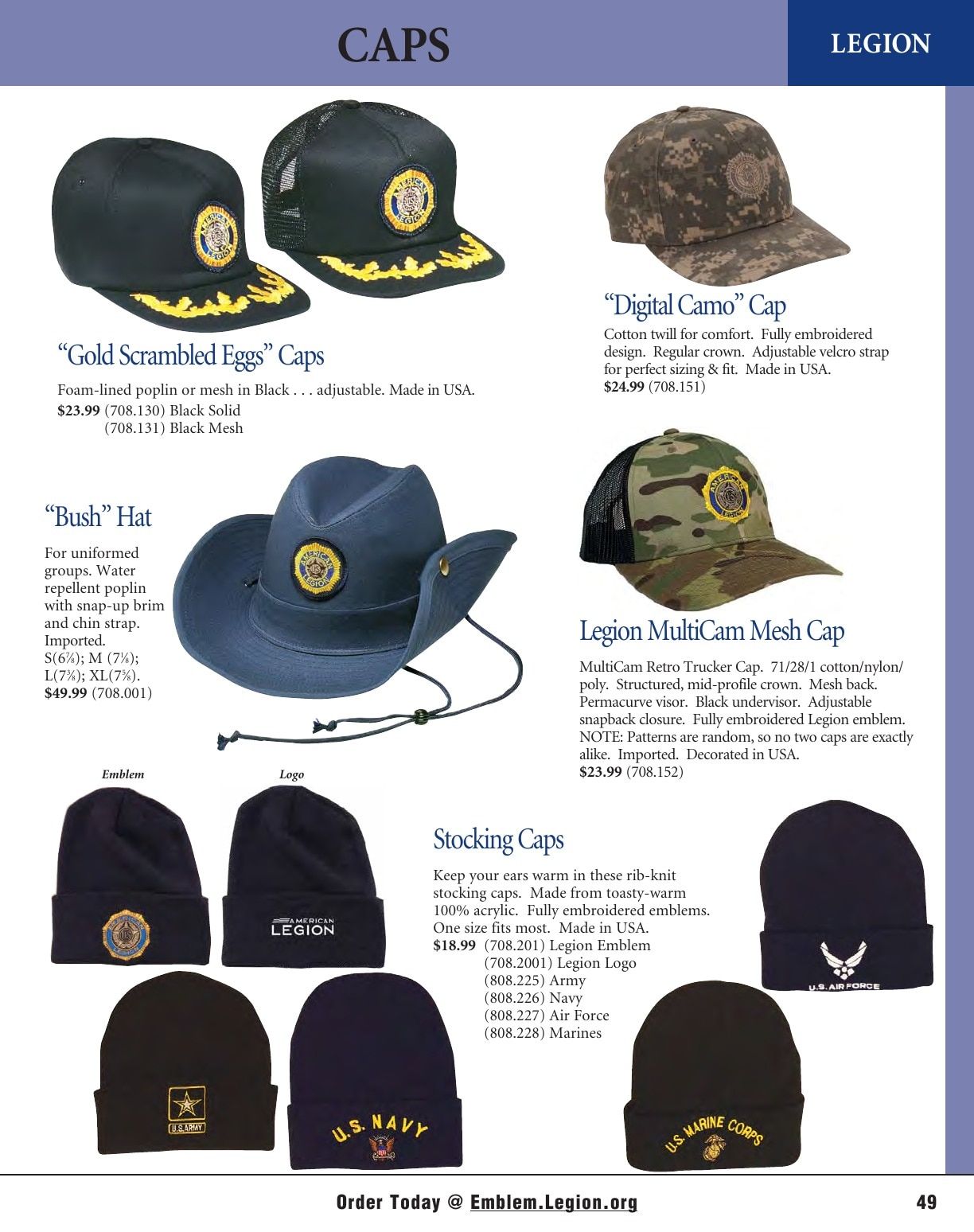 American Legion Flag & Emblem Catalog Weekly Ad January 1 - December 31, 2026