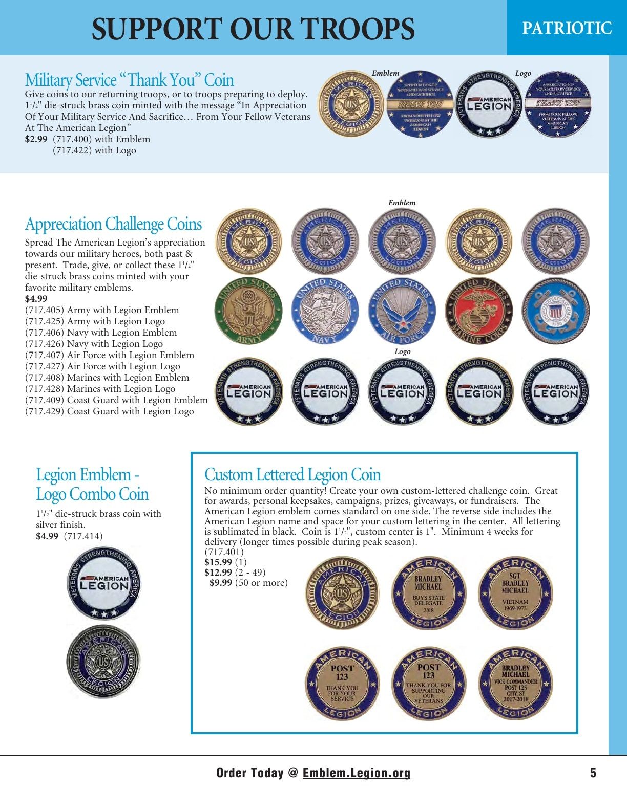 American Legion Flag & Emblem Catalog Weekly Ad January 1 - December 31, 2026