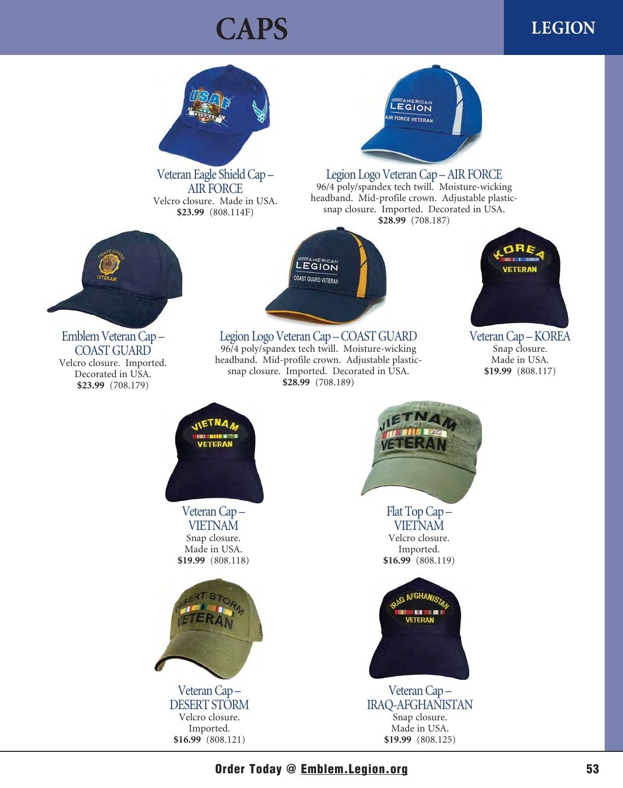 American Legion Flag & Emblem Catalog Weekly Ad January 1 - December 31, 2026