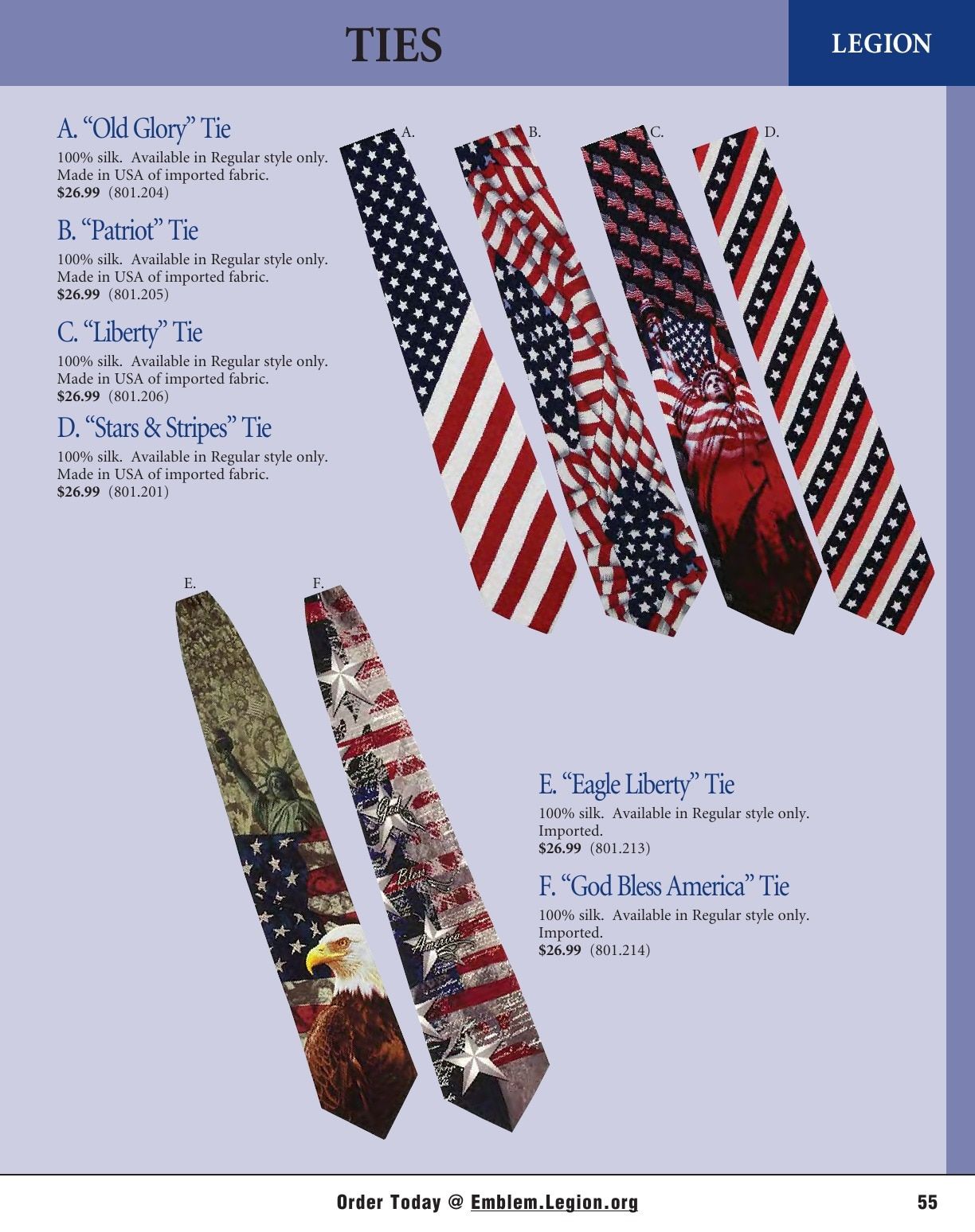 American Legion Flag & Emblem Catalog Weekly Ad January 1 - December 31, 2026