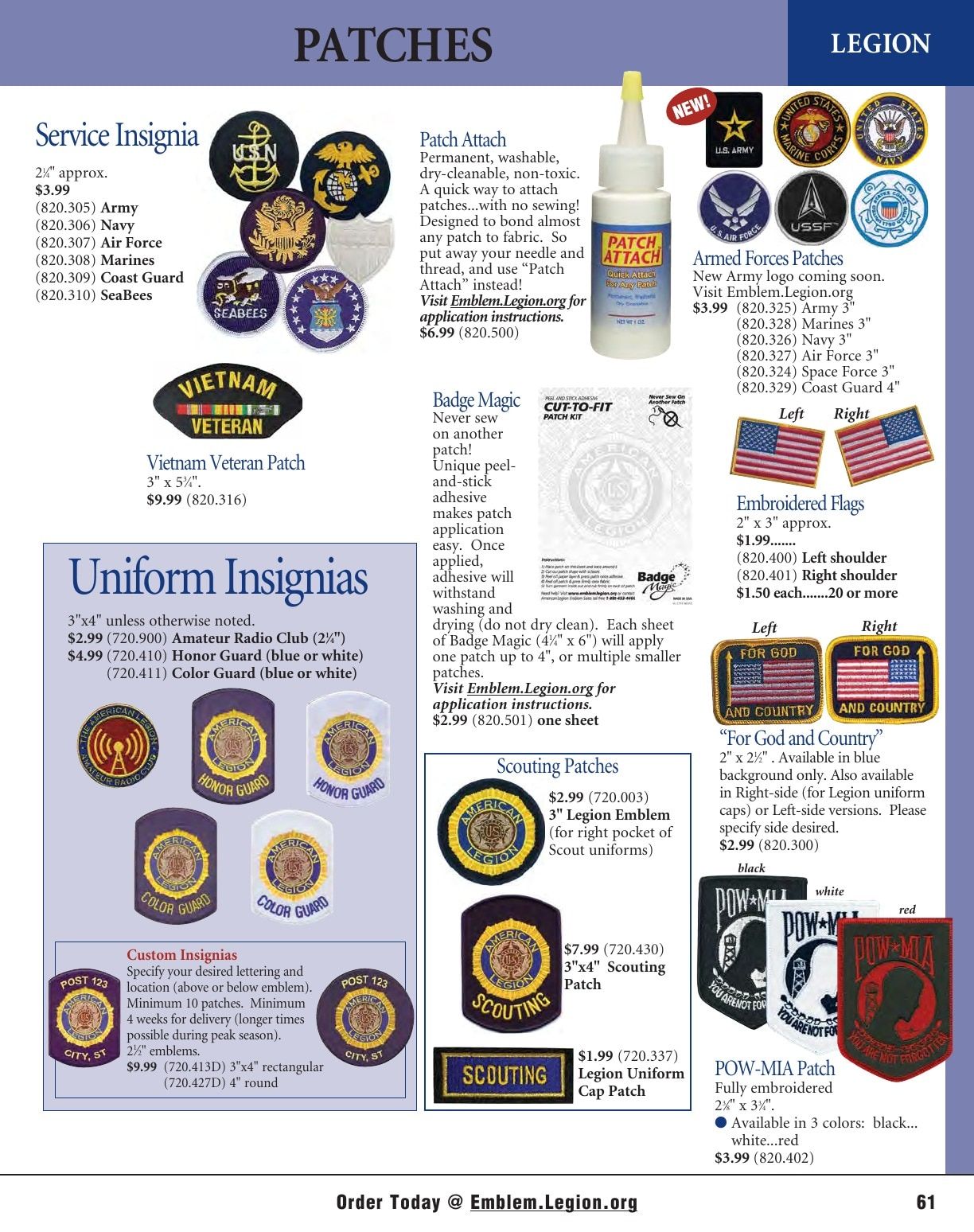 American Legion Flag & Emblem Catalog Weekly Ad January 1 - December 31, 2026