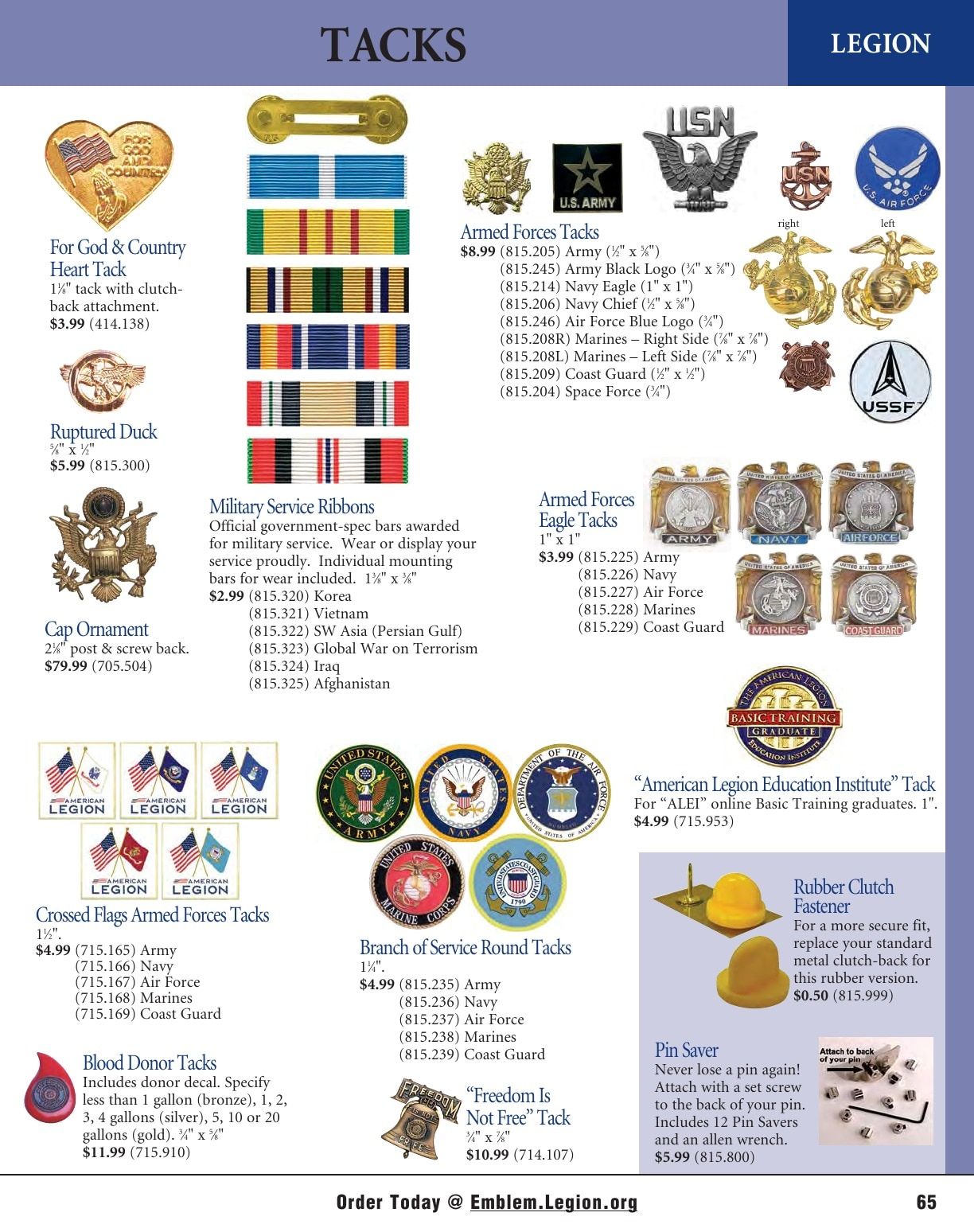American Legion Flag & Emblem Catalog Weekly Ad January 1 - December 31, 2026