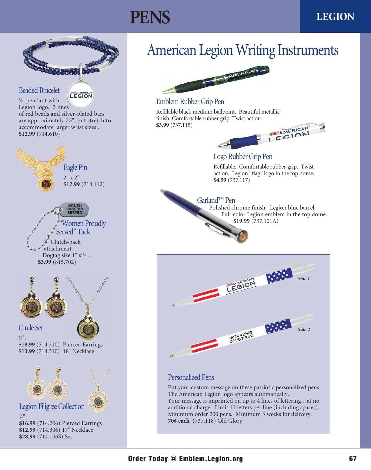 American Legion Flag & Emblem Catalog Weekly Ad January 1 - December 31, 2026