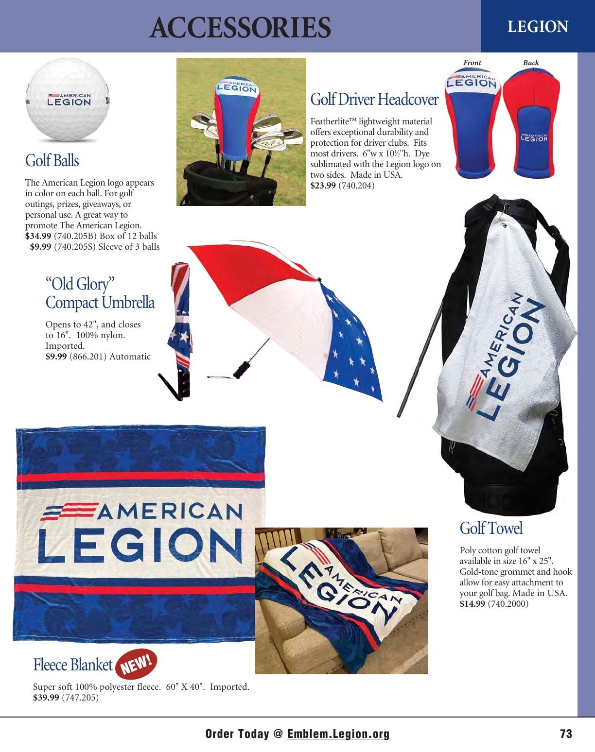 American Legion Flag & Emblem Catalog Weekly Ad January 1 - December 31, 2026