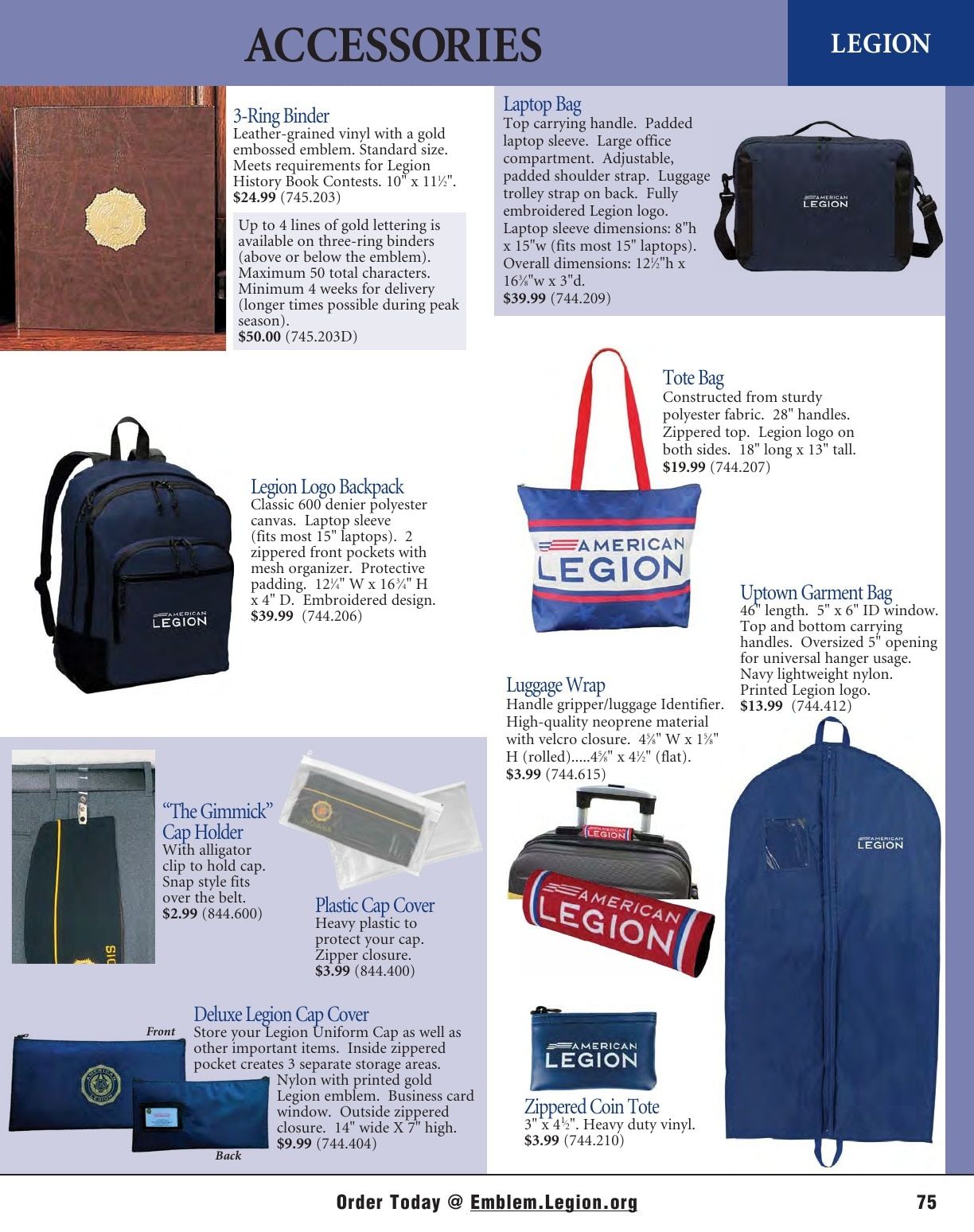 American Legion Flag & Emblem Catalog Weekly Ad January 1 - December 31, 2026