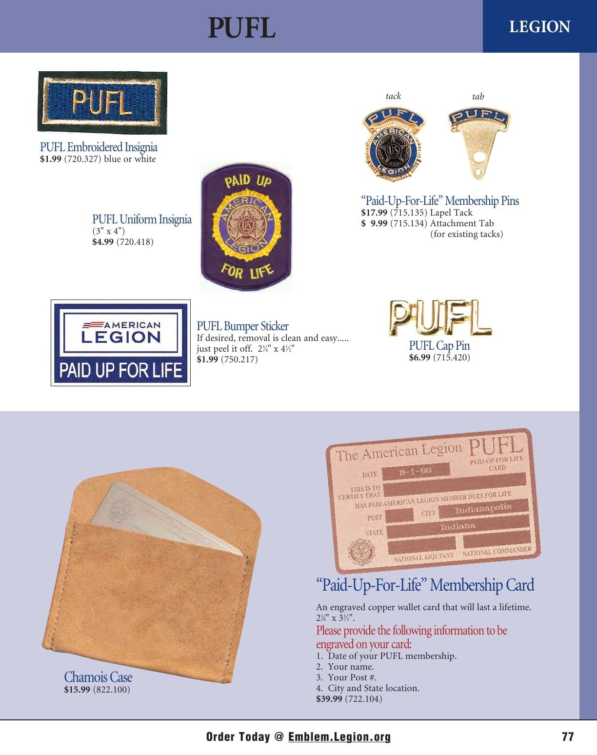 American Legion Flag & Emblem Catalog Weekly Ad January 1 - December 31, 2026