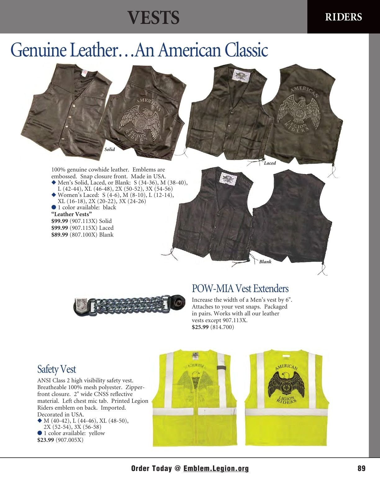 American Legion Flag & Emblem Catalog Weekly Ad January 1 - December 31, 2026