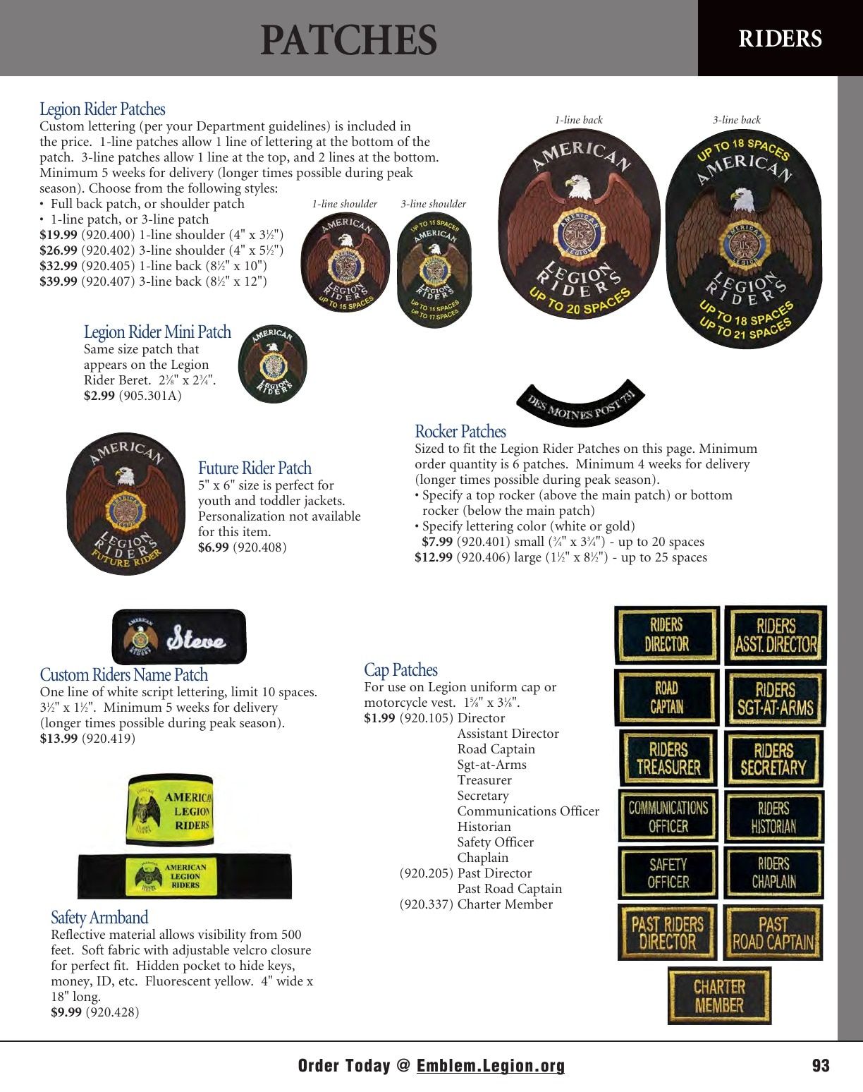 American Legion Flag & Emblem Catalog Weekly Ad January 1 - December 31, 2026