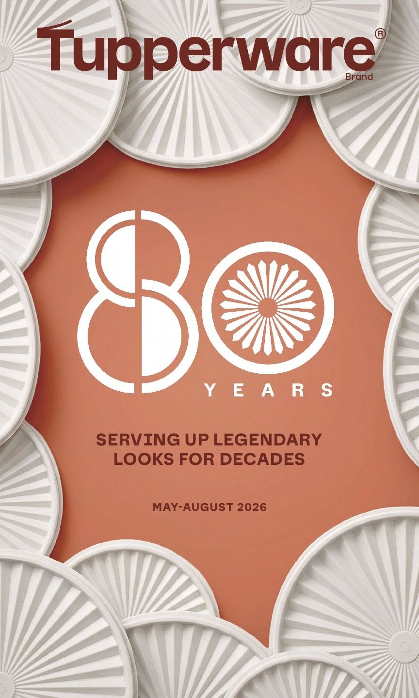 Tupperware May to August 2026 Catalog Weekly Ad May 1 - August 31, 2026