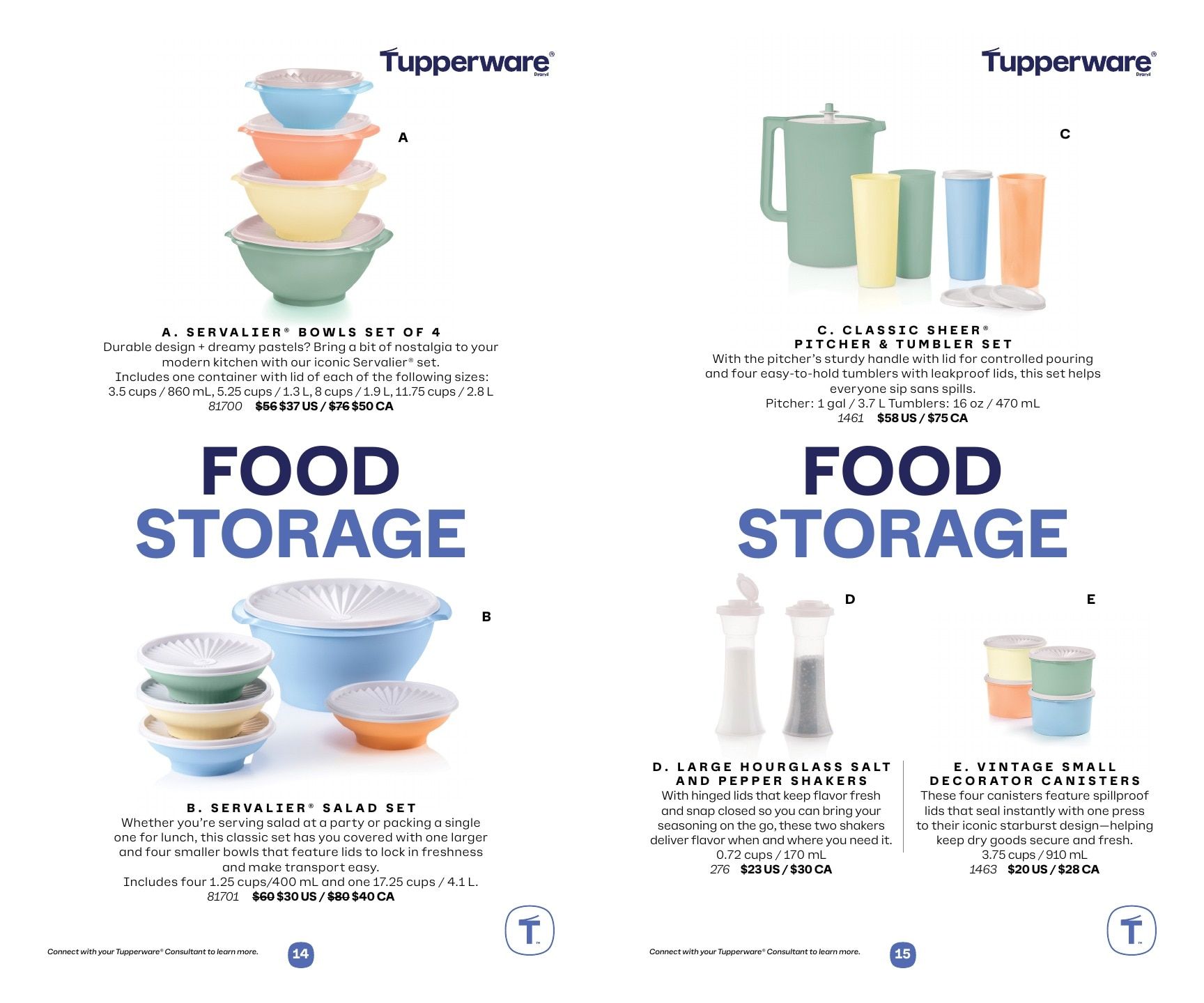 Tupperware May to August 2026 Catalog Weekly Ad May 1 - August 31, 2026