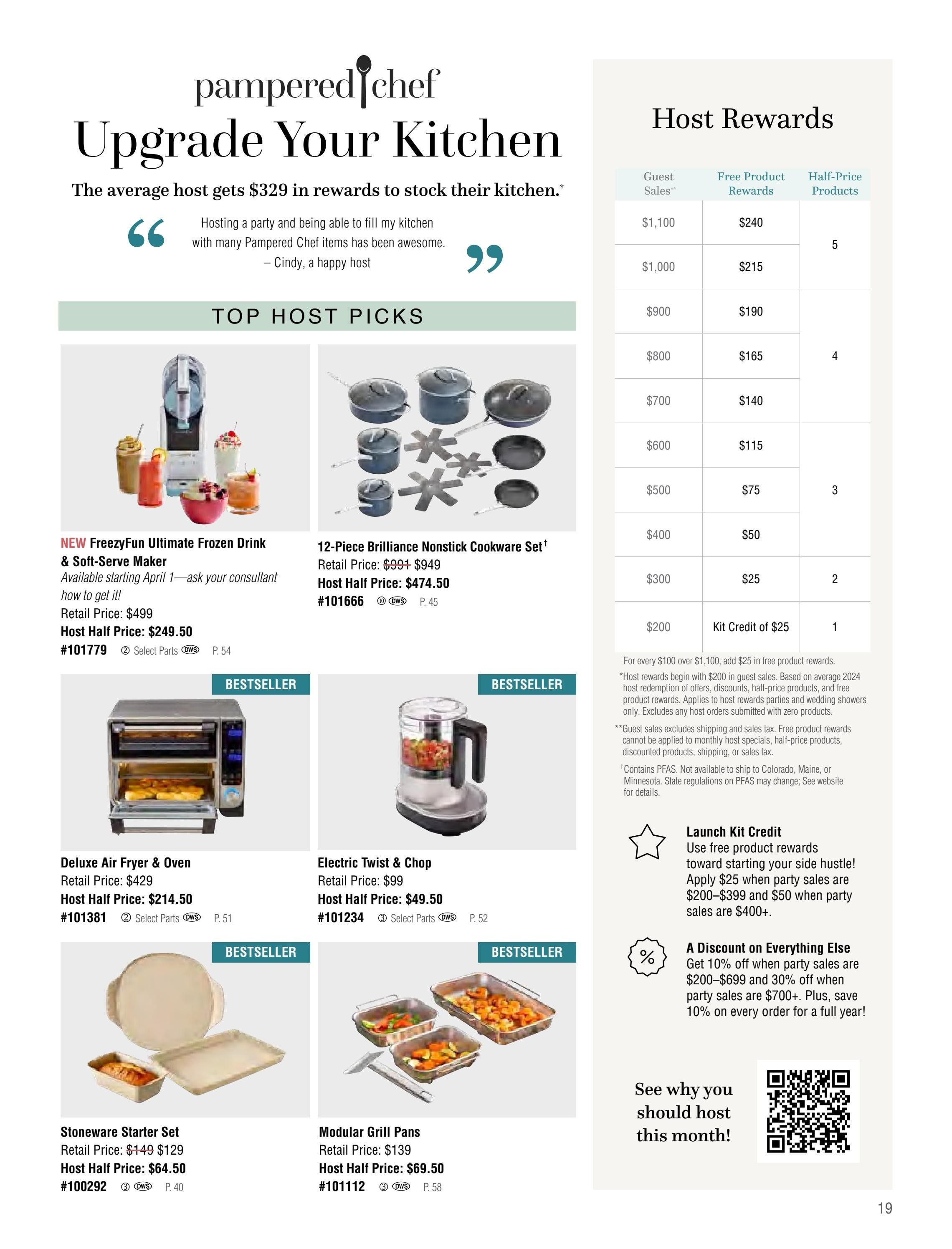 Pampered Chef Spring/Summer 2026 Catalog Weekly Ad March 1 - August 31, 2026