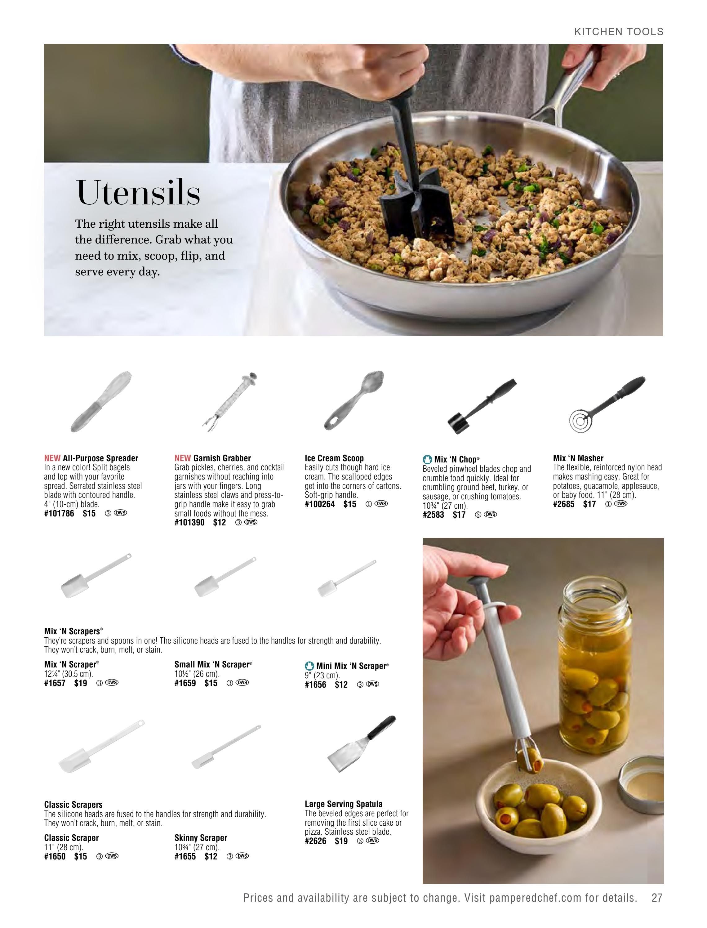 Pampered Chef Spring/Summer 2026 Catalog Weekly Ad March 1 - August 31, 2026