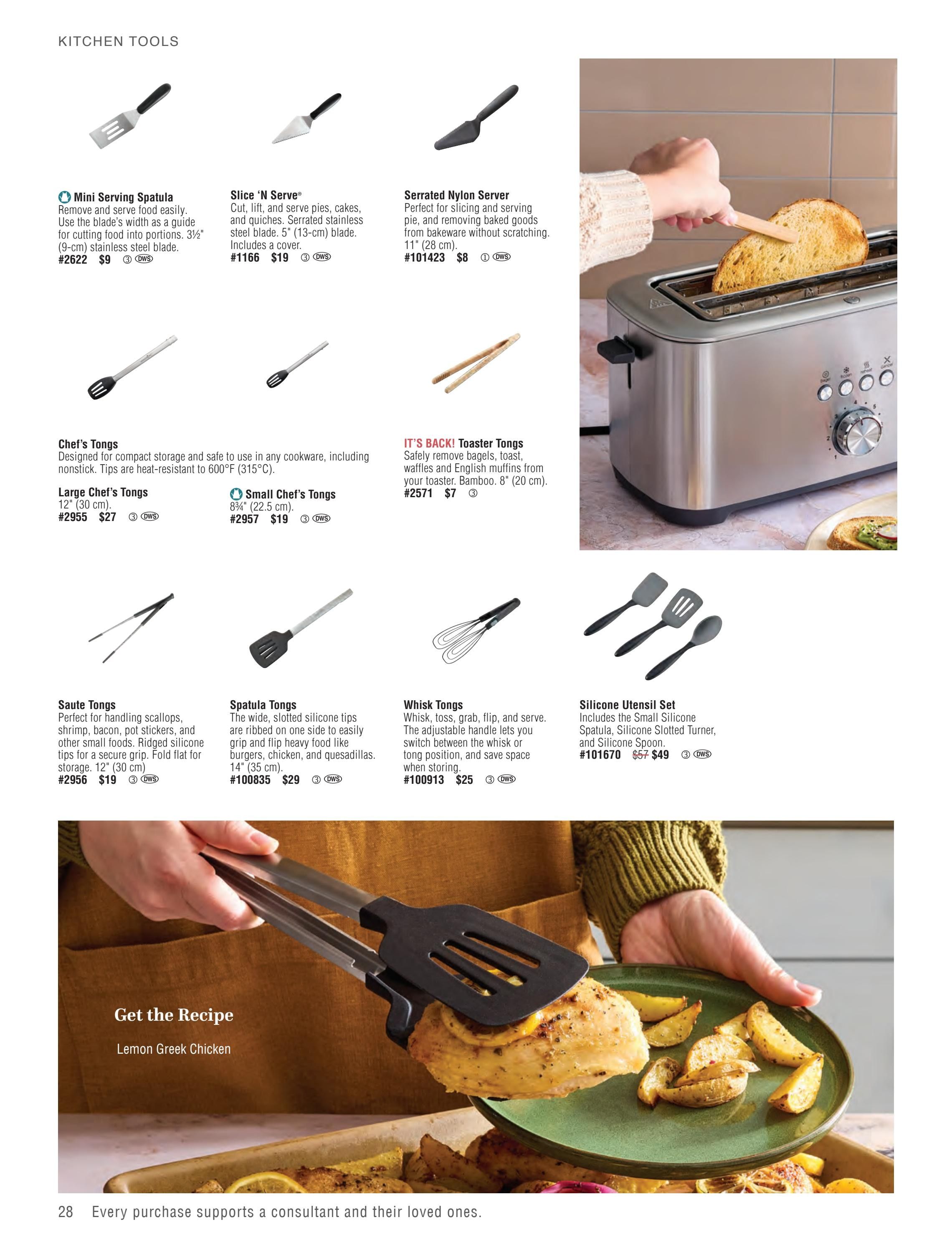Pampered Chef Spring/Summer 2026 Catalog Weekly Ad March 1 - August 31, 2026