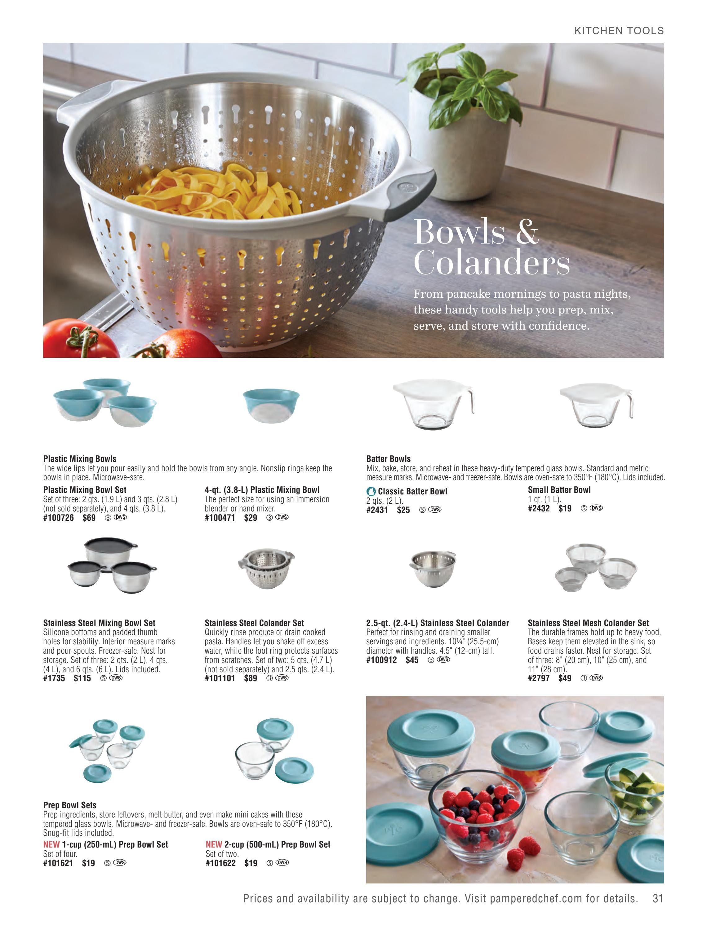 Pampered Chef Spring/Summer 2026 Catalog Weekly Ad March 1 - August 31, 2026