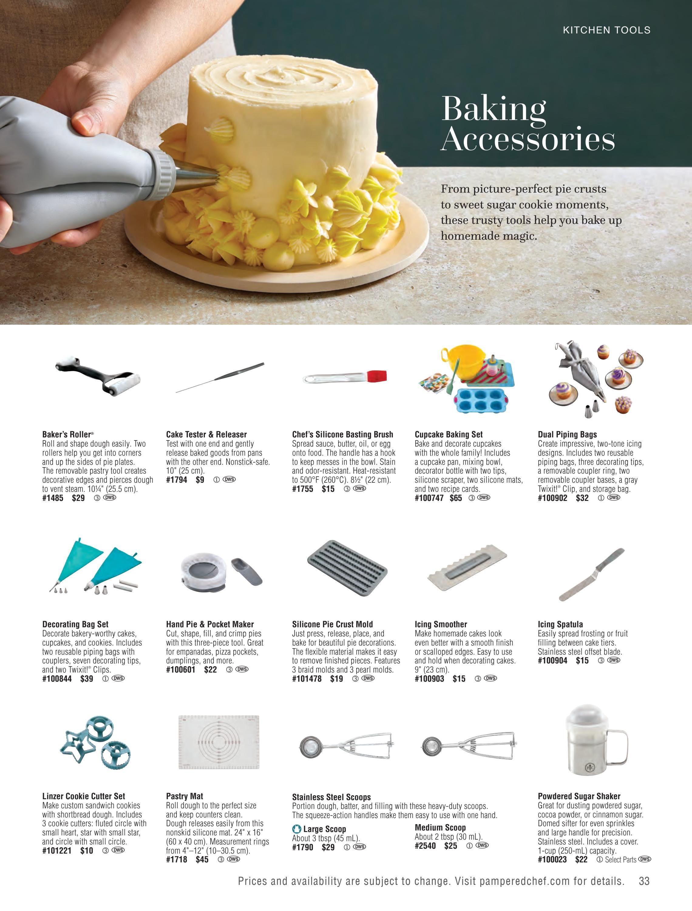 Pampered Chef Spring/Summer 2026 Catalog Weekly Ad March 1 - August 31, 2026