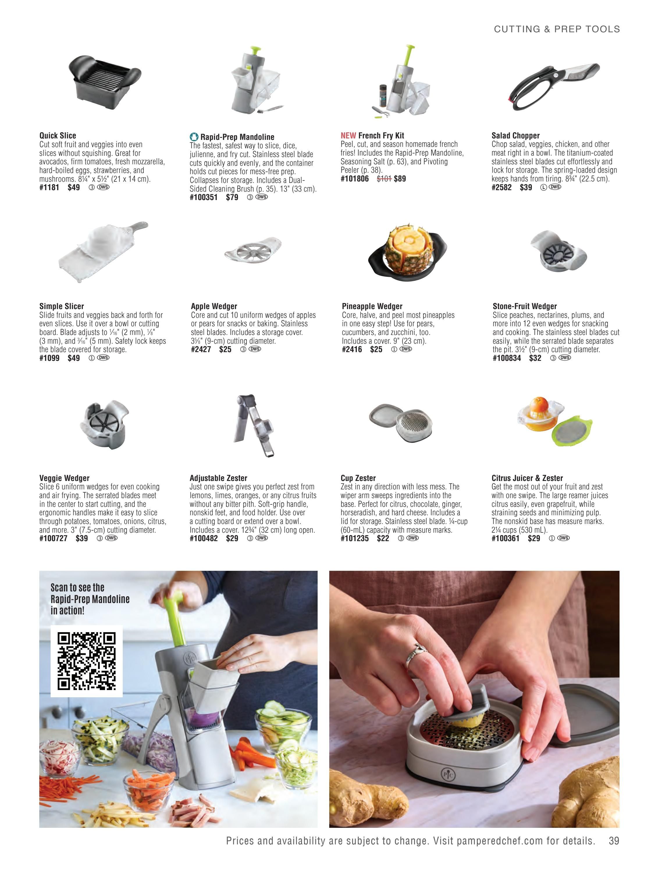 Pampered Chef Spring/Summer 2026 Catalog Weekly Ad March 1 - August 31, 2026